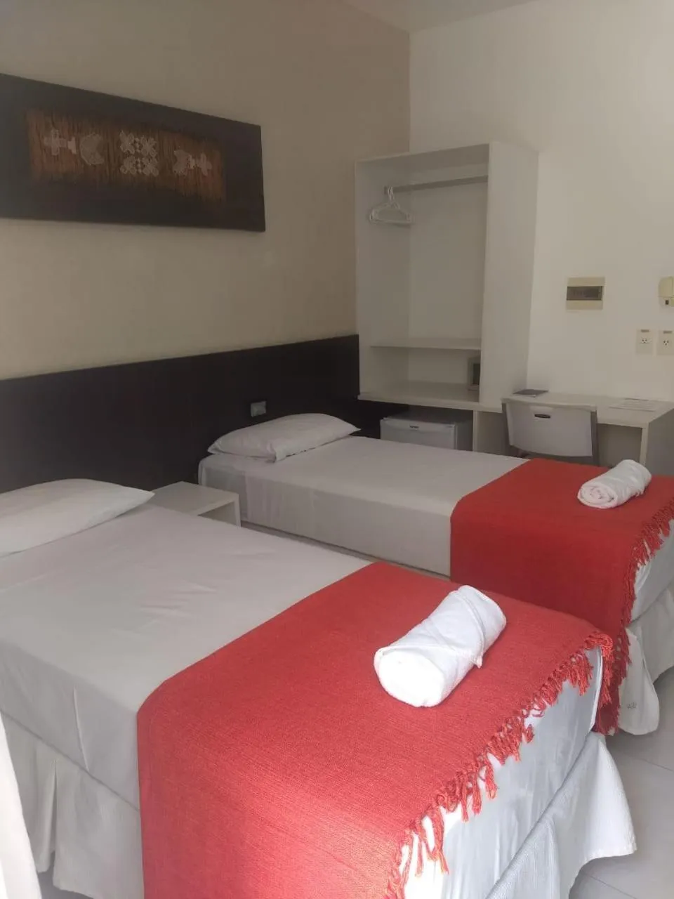 Bed in Pousada Aquarela Do Brasil