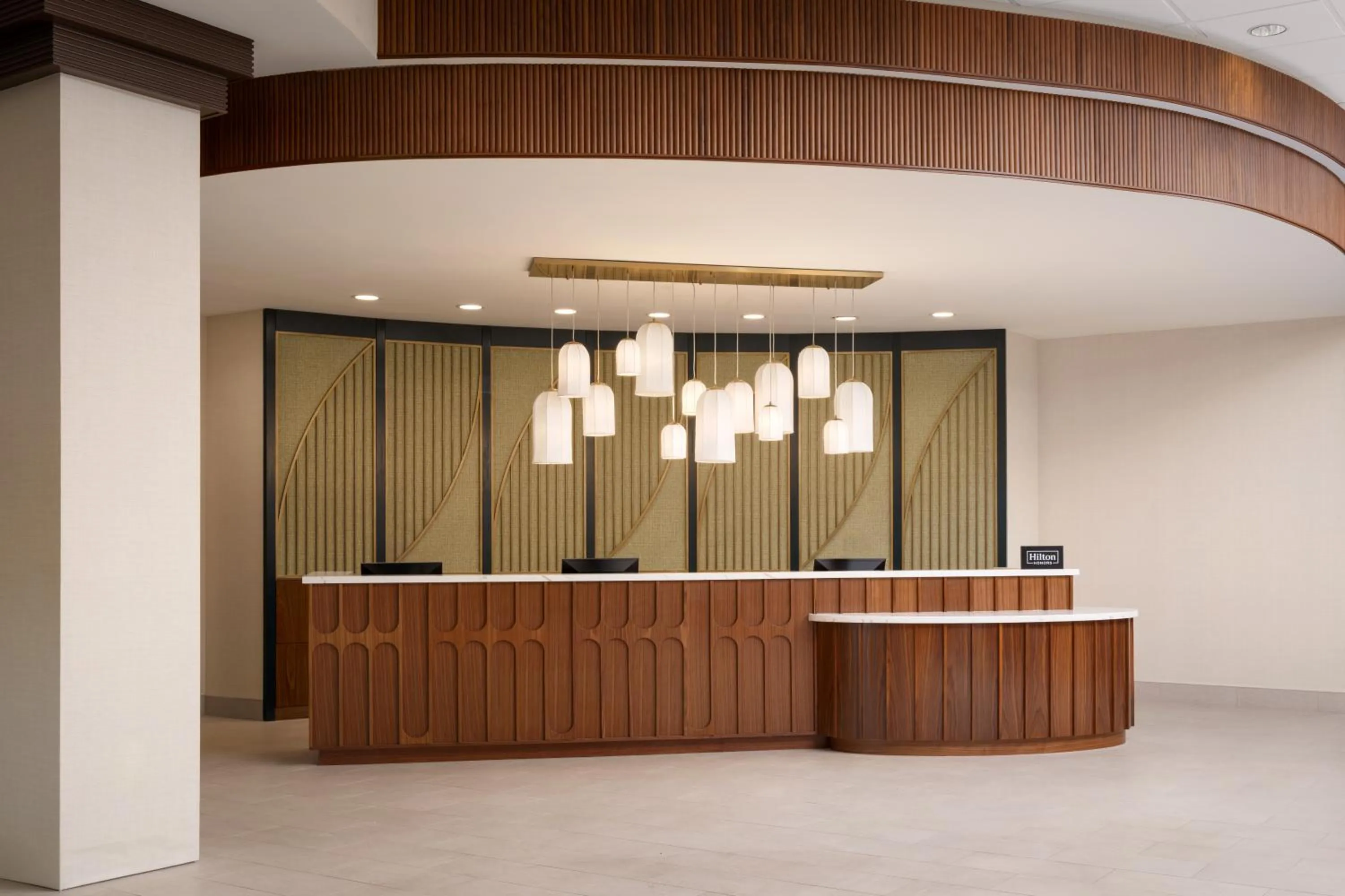 Lobby or reception in Embassy Suites North Charleston Airport Hotel Convention