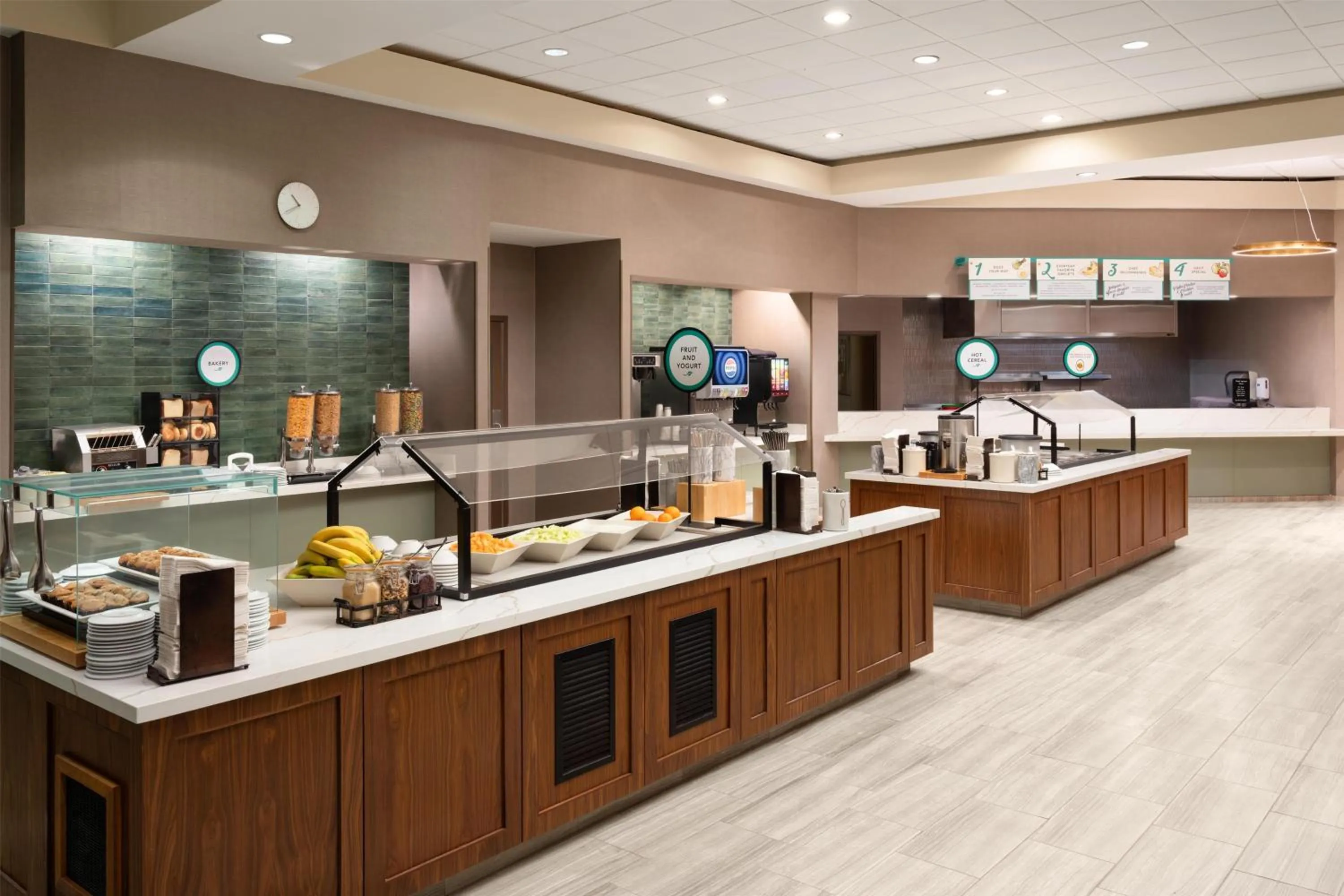 Breakfast in Embassy Suites North Charleston Airport Hotel Convention