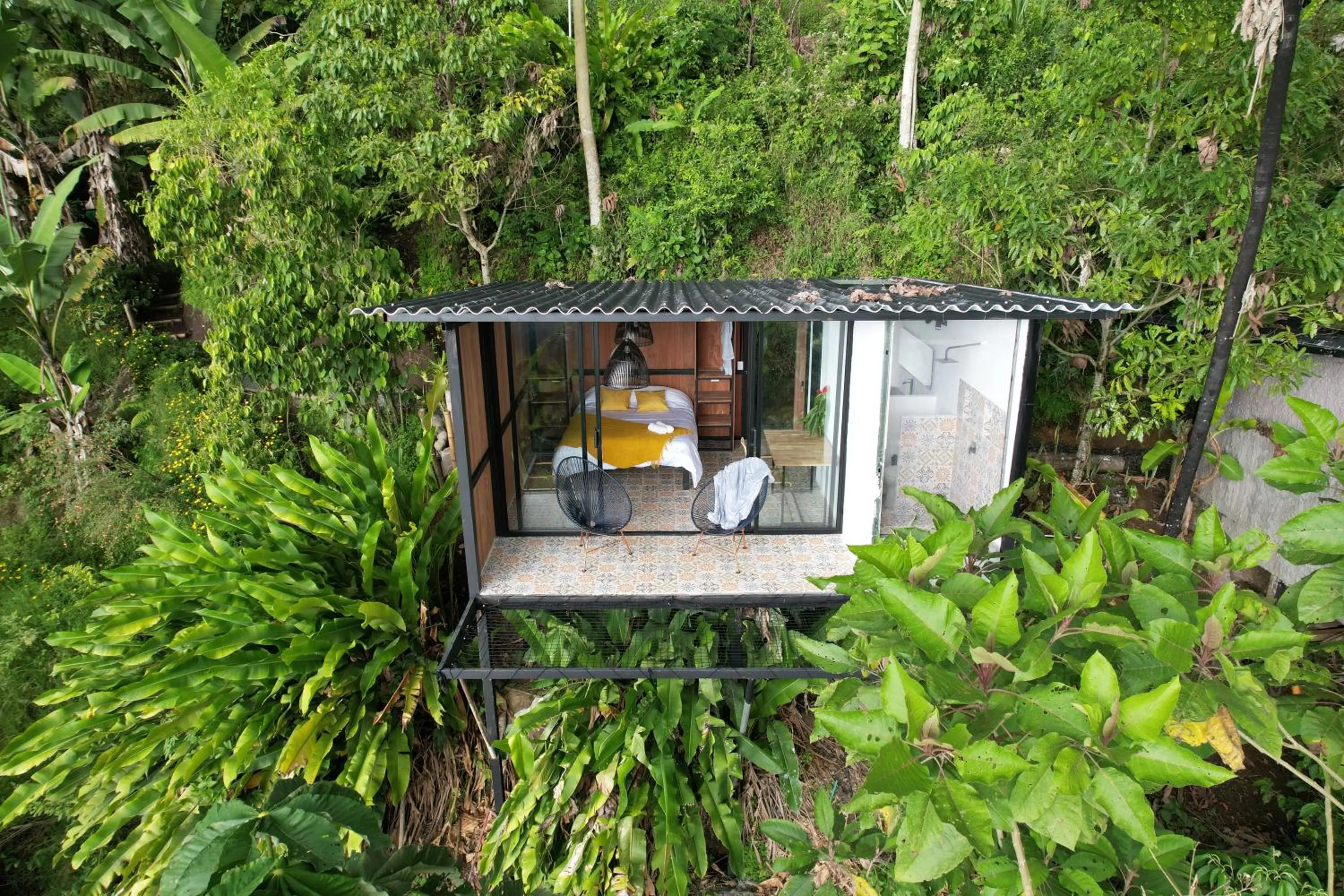 Patio in Lodge Paraíso Verde