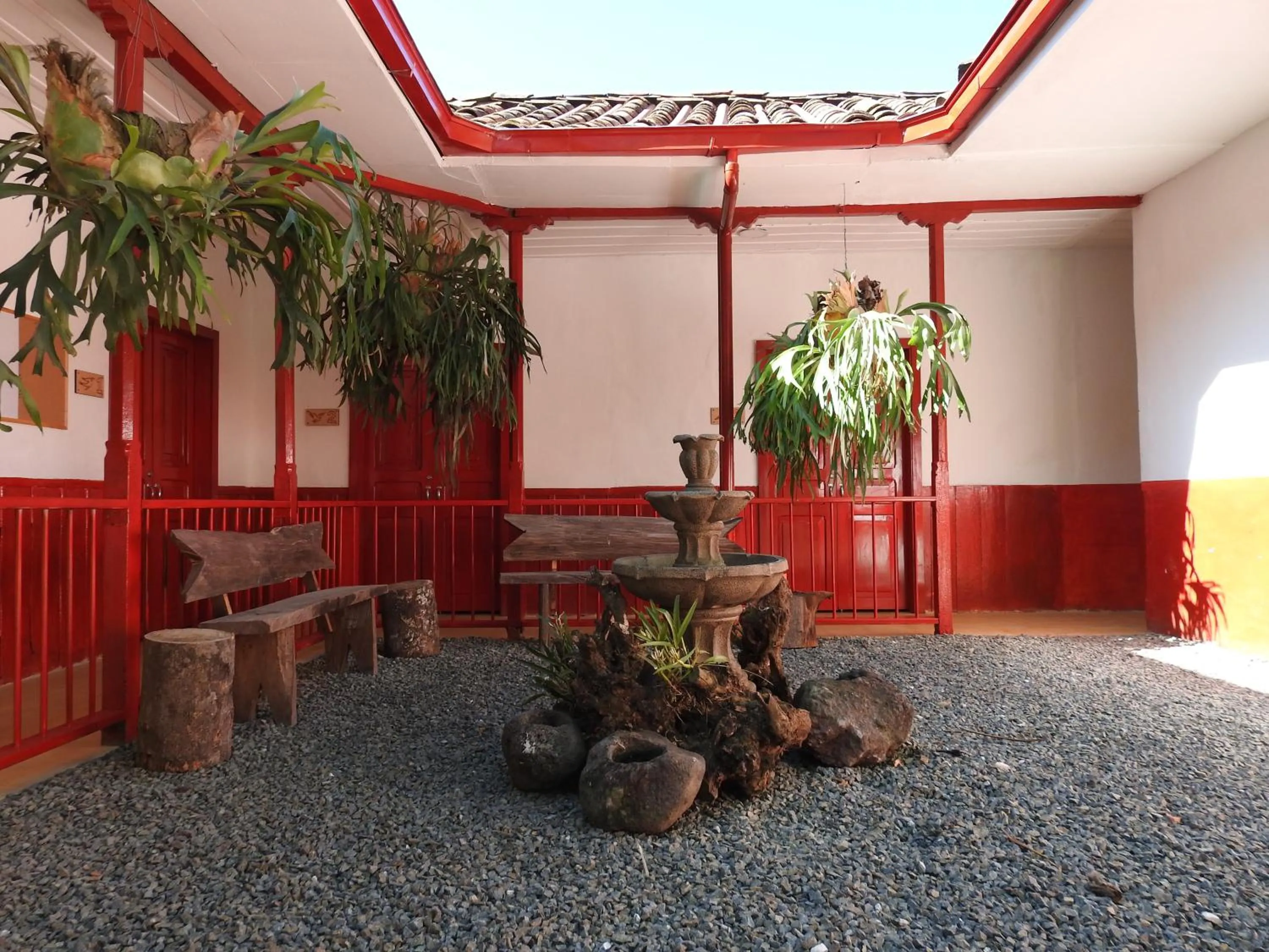 Garden in Lodge Paraíso Verde
