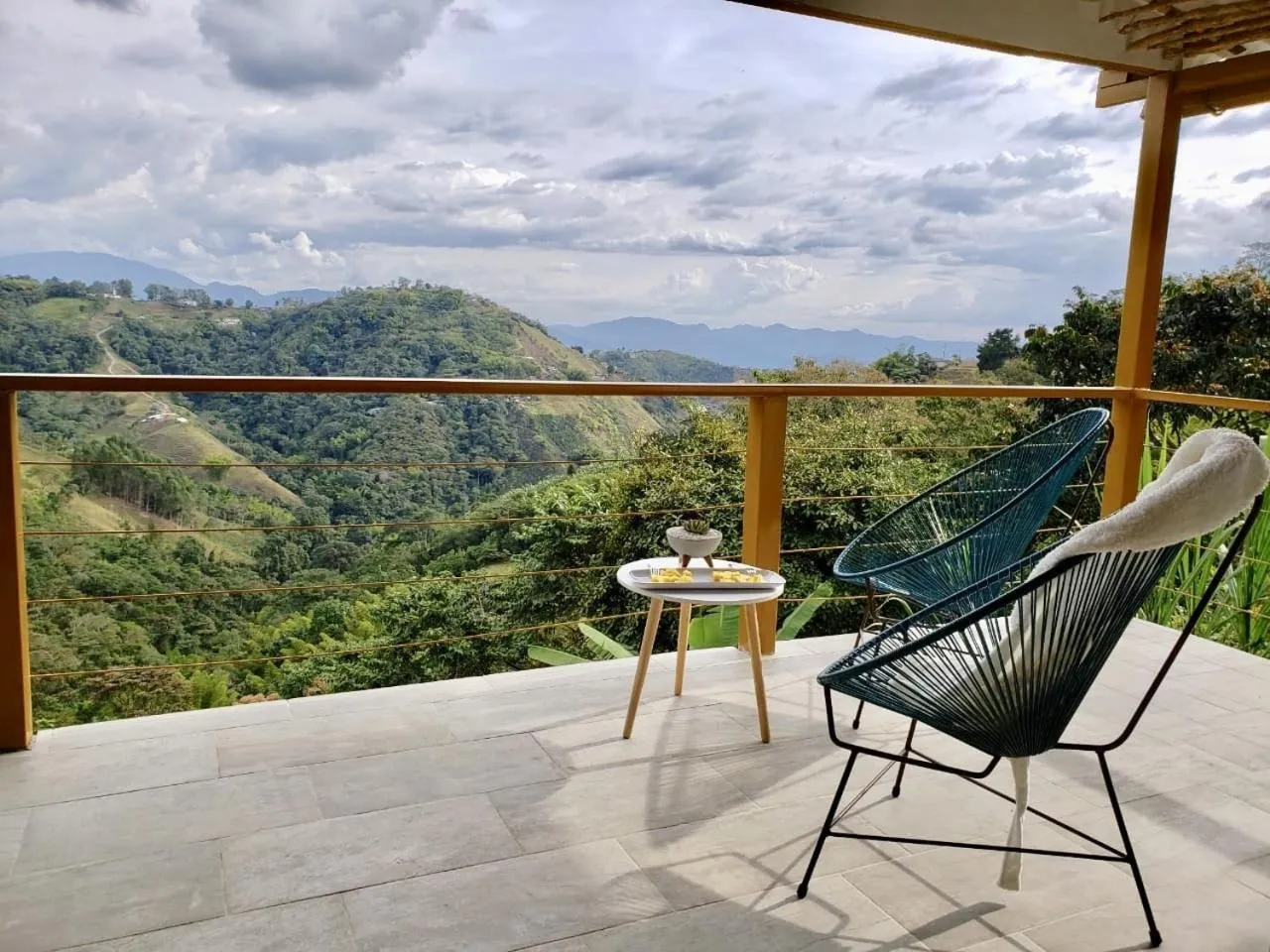 Balcony/Terrace in Lodge Paraíso Verde