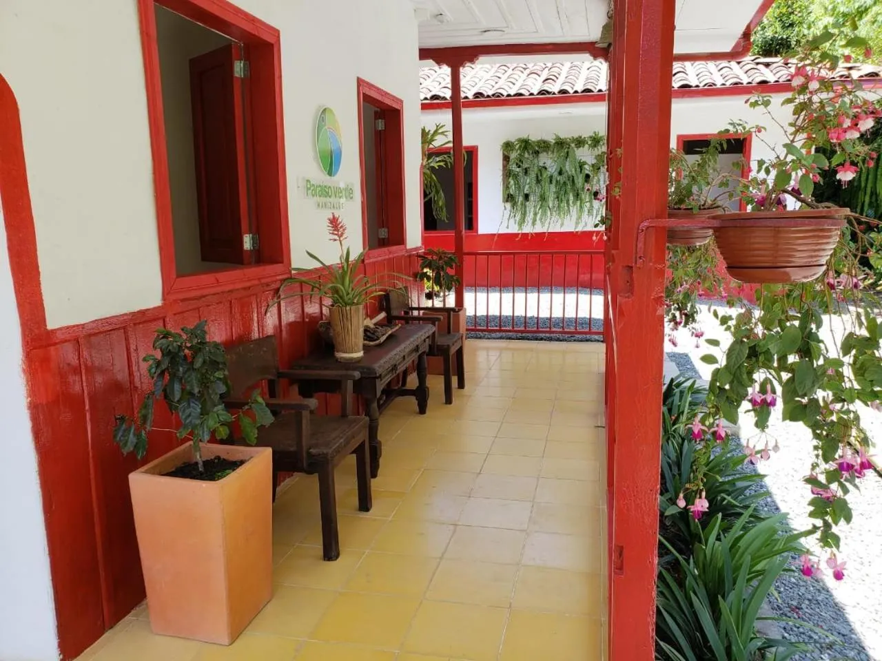 Patio in Lodge Paraíso Verde