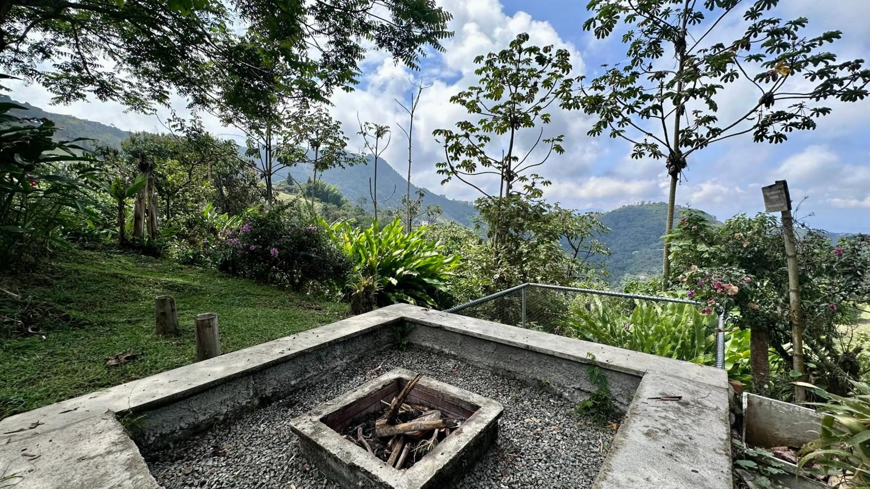 Living room in Lodge Paraíso Verde