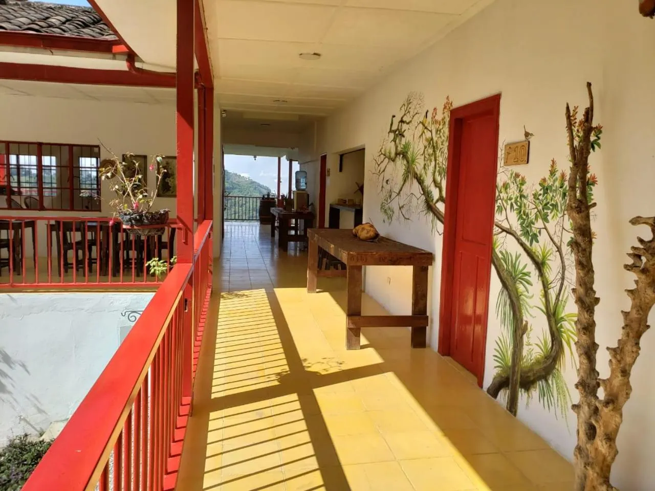 Balcony/Terrace in Lodge Paraíso Verde