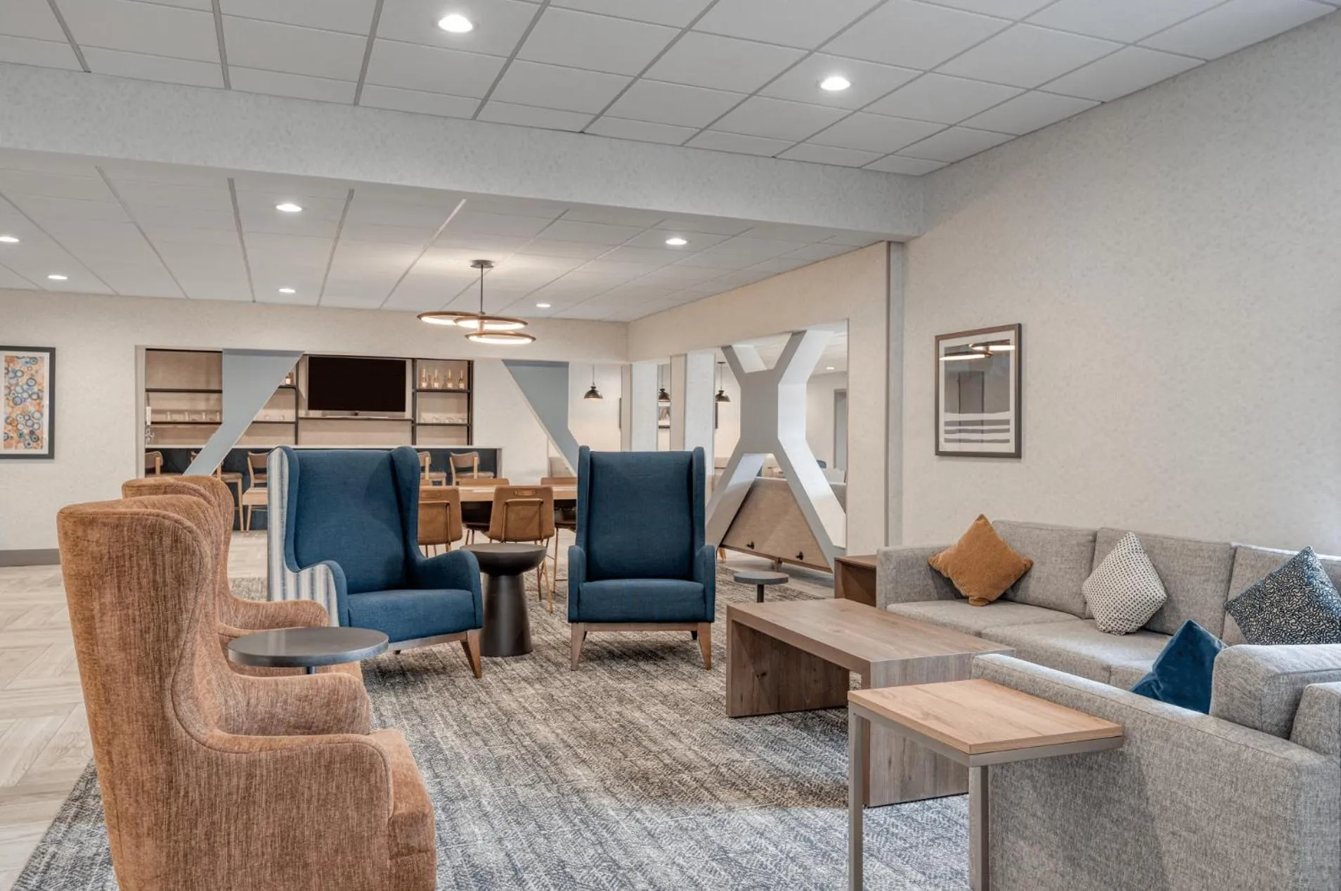 Lobby or reception in Holiday Inn Express Federal Way - Seattle South by IHG