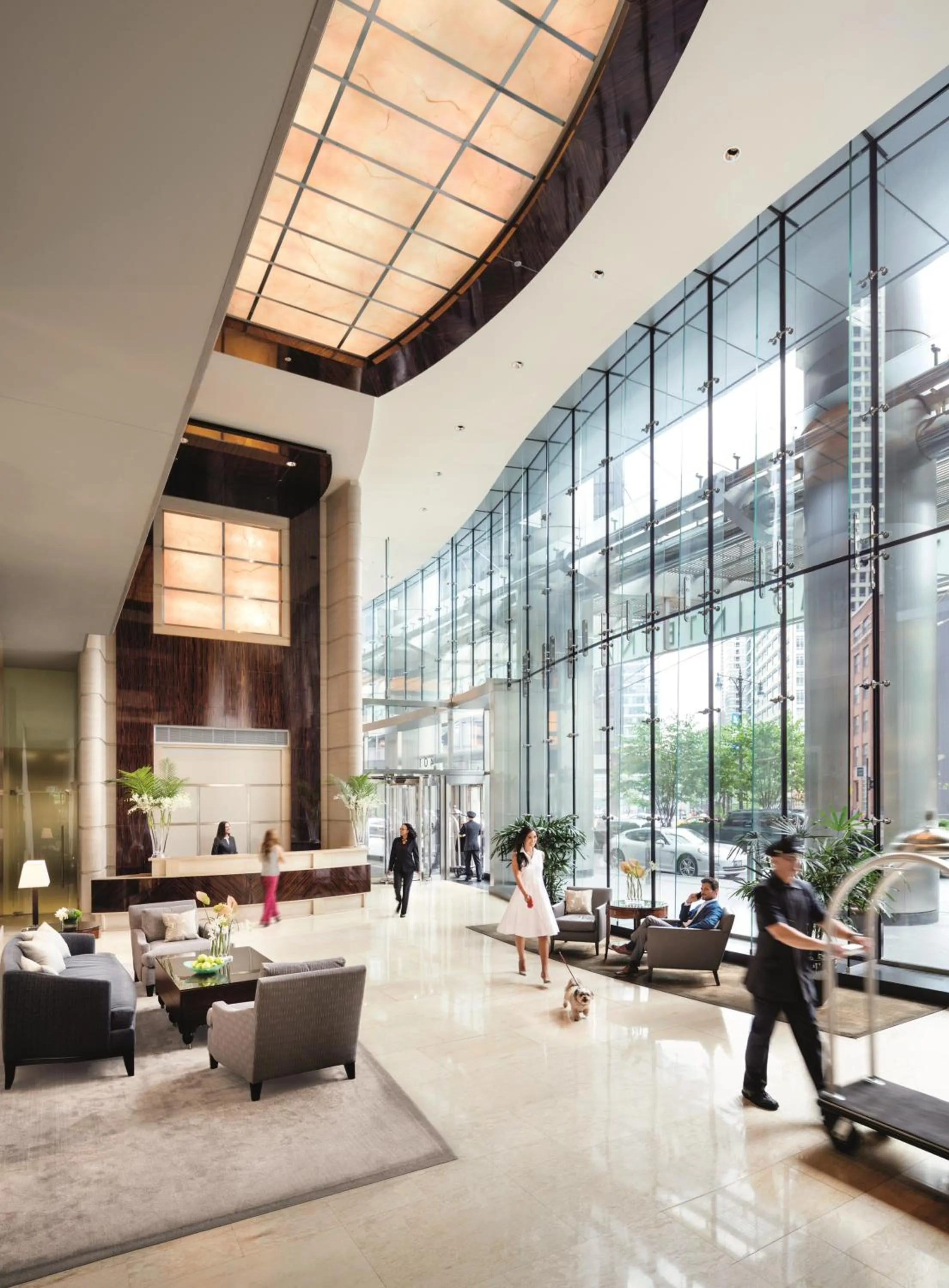 Lobby or reception in Trump International Hotel & Tower Chicago