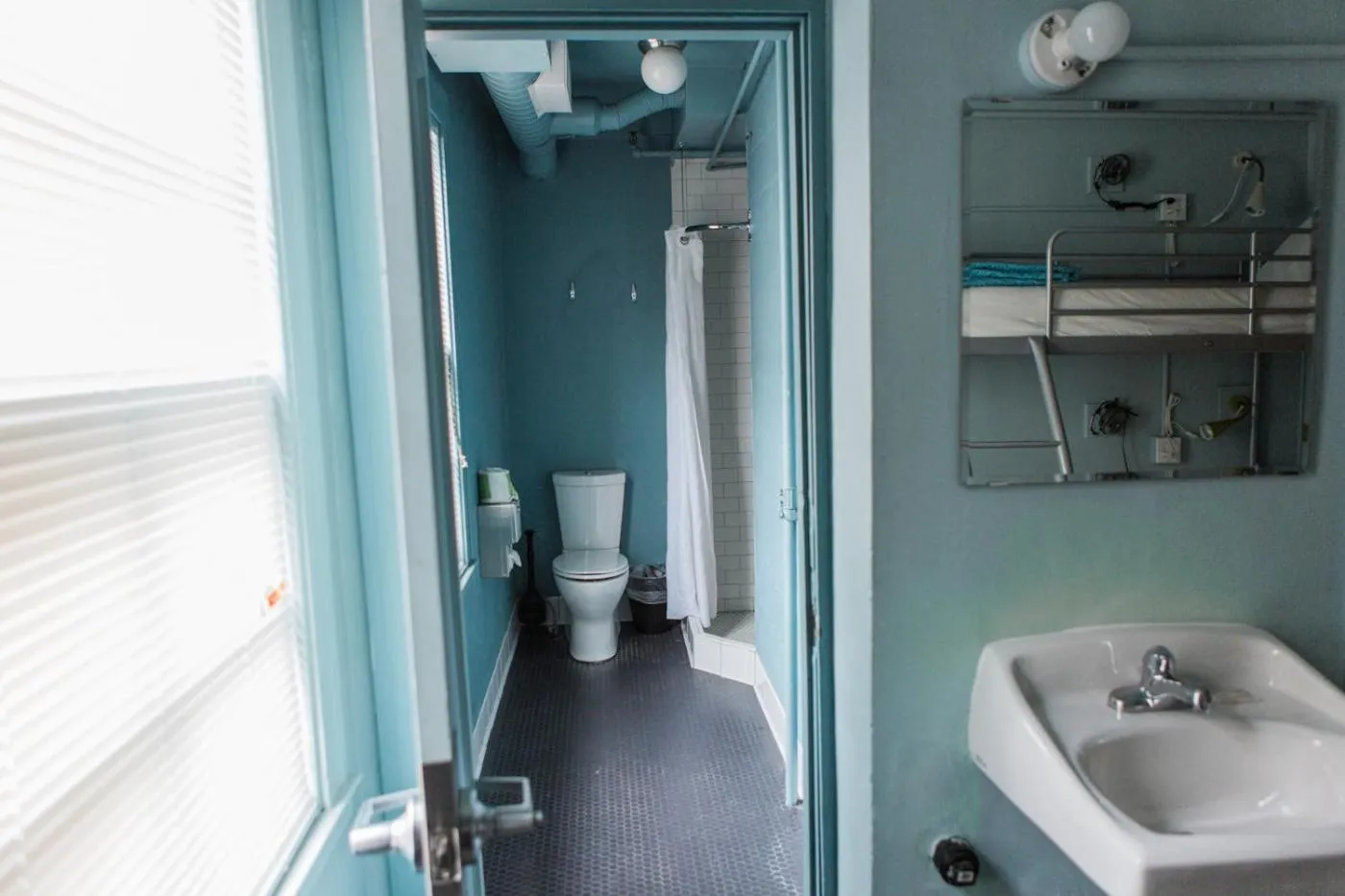 Bathroom in American Hotel Hostel