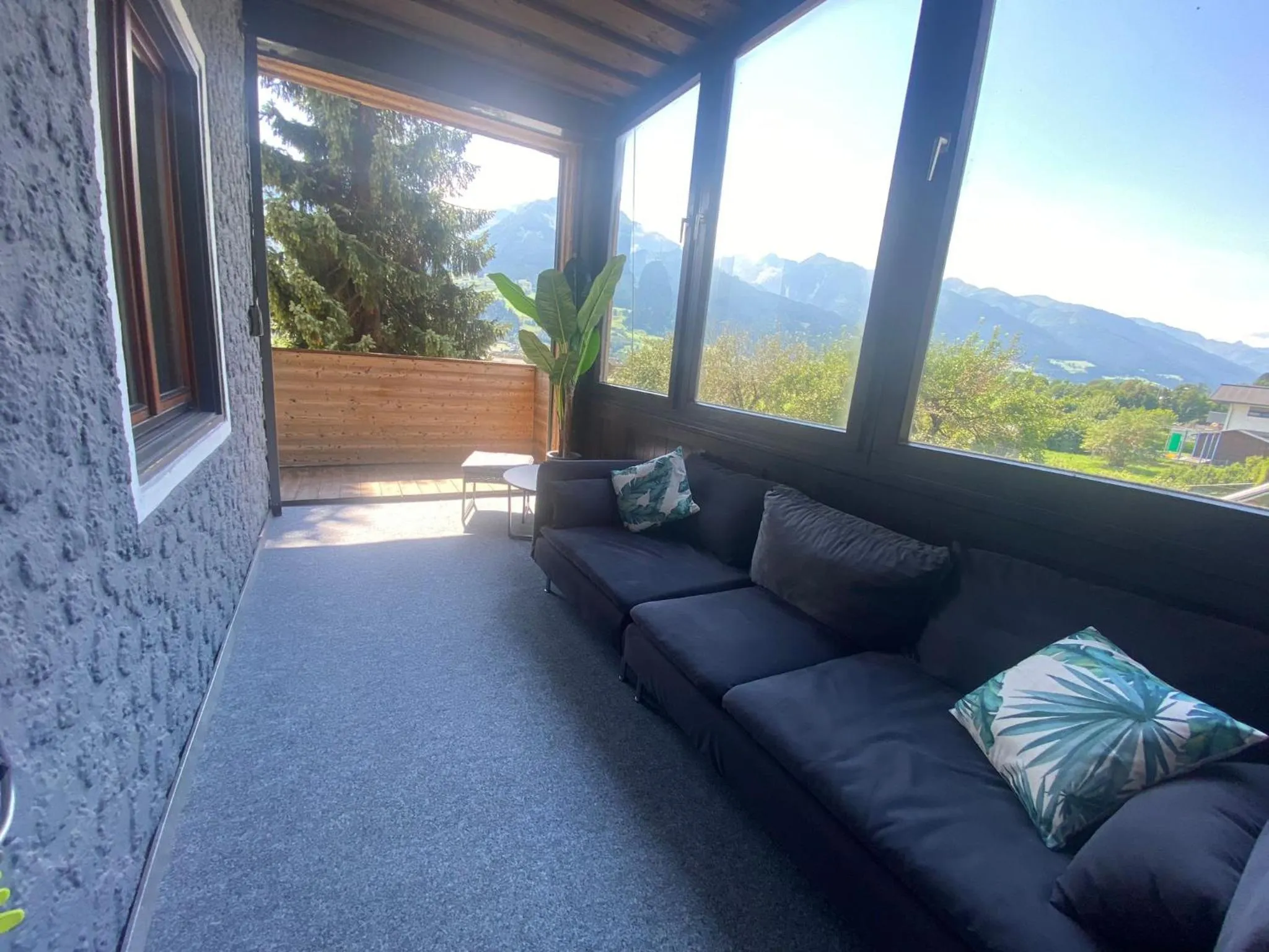 Balcony/Terrace in Hotel Restaurant tauernhex