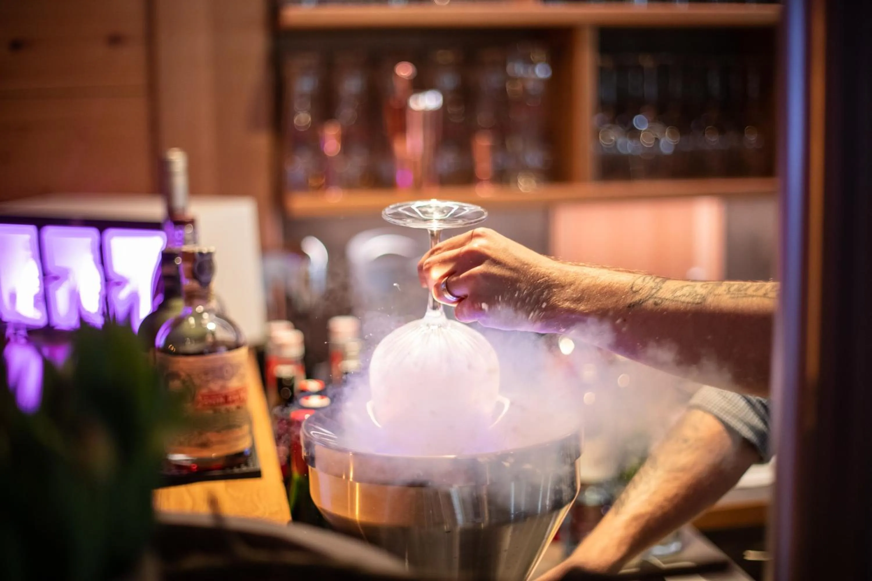 Lounge or bar in Hotel Restaurant tauernhex