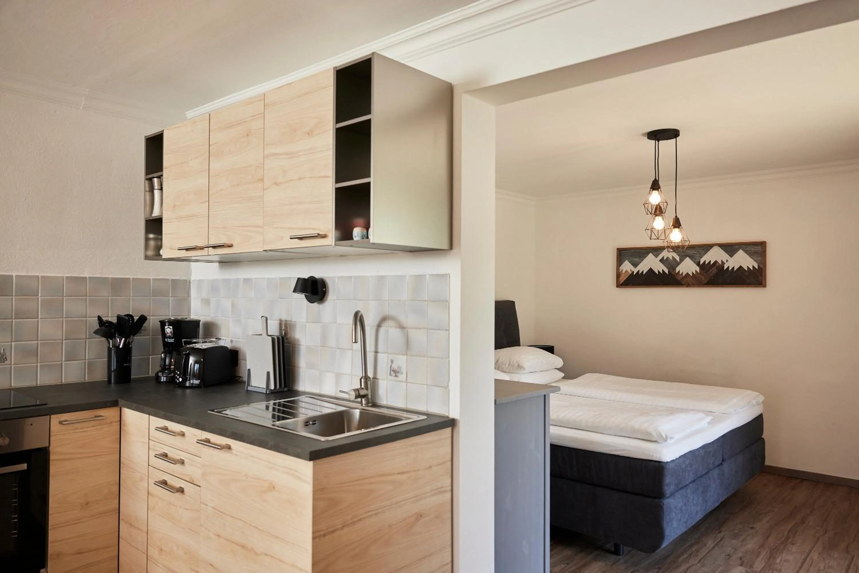 Kitchen or kitchenette in Hotel Restaurant tauernhex