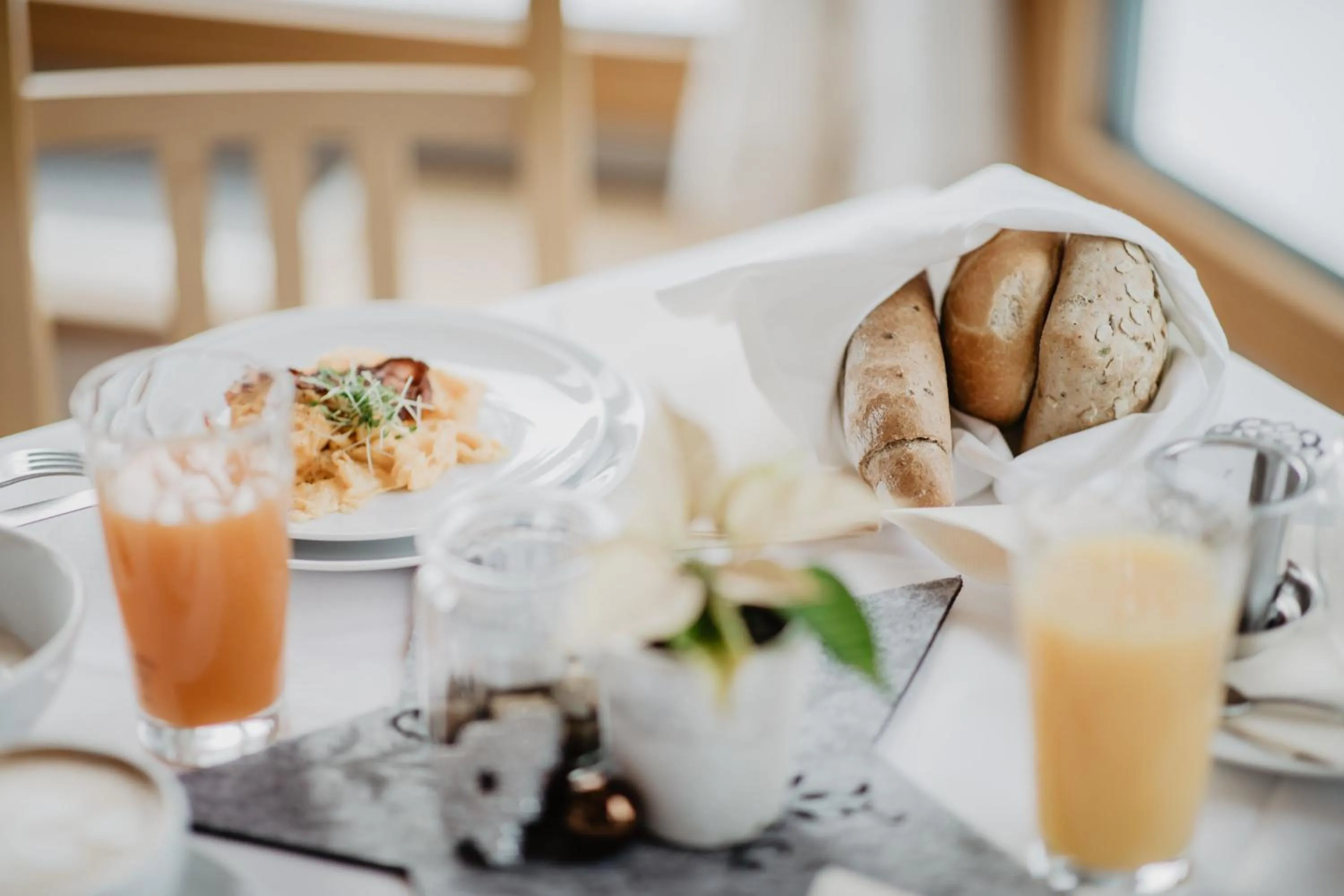 Breakfast in Hotel Restaurant tauernhex