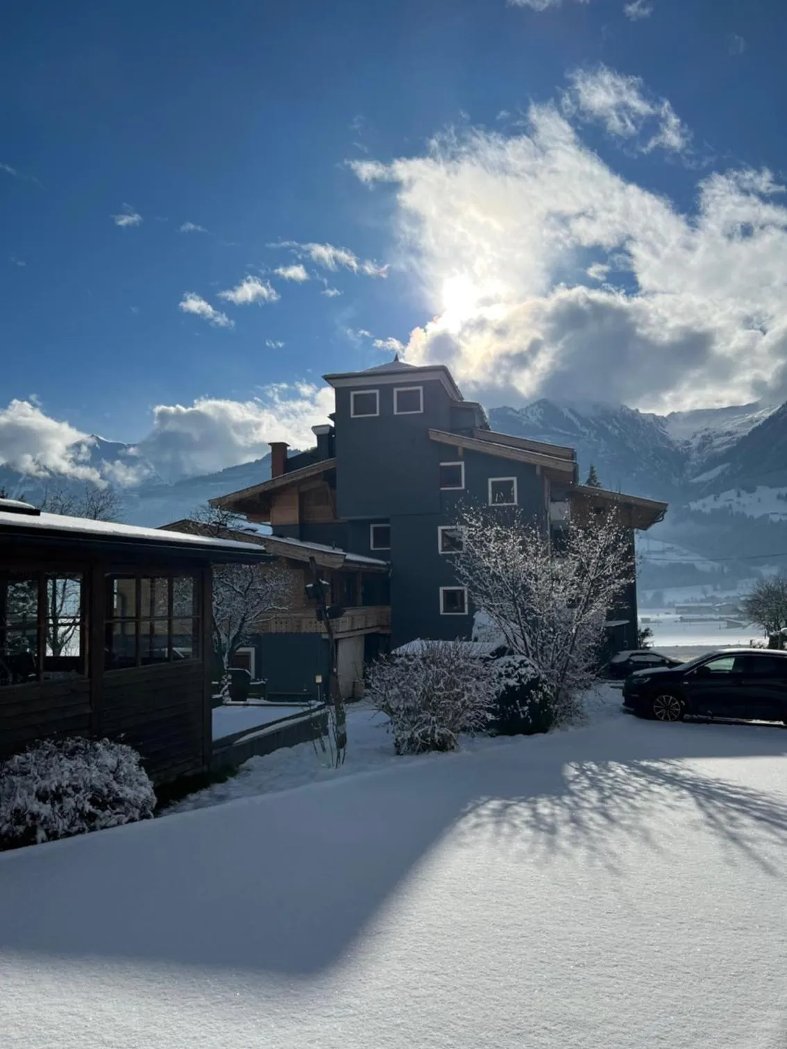 Winter in Hotel Restaurant tauernhex