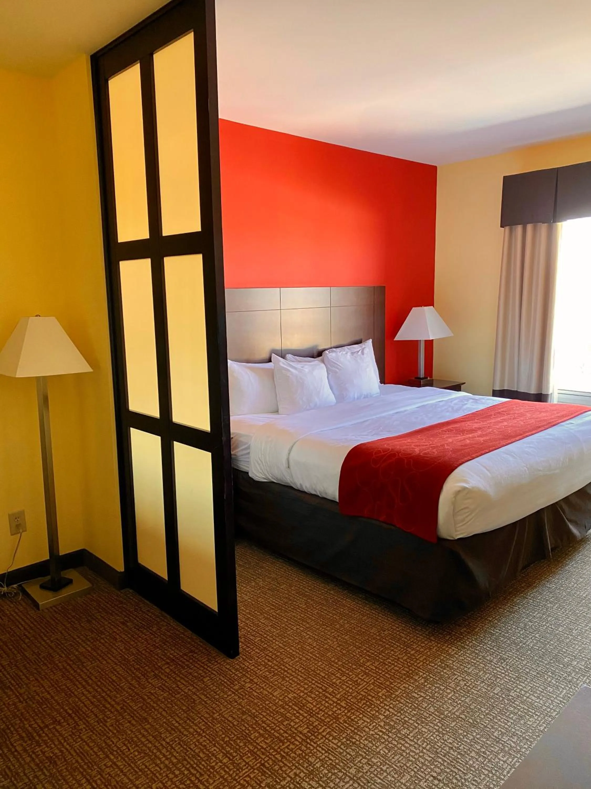 Bed in Comfort Suites Rock Hill Manchester Meadows Area