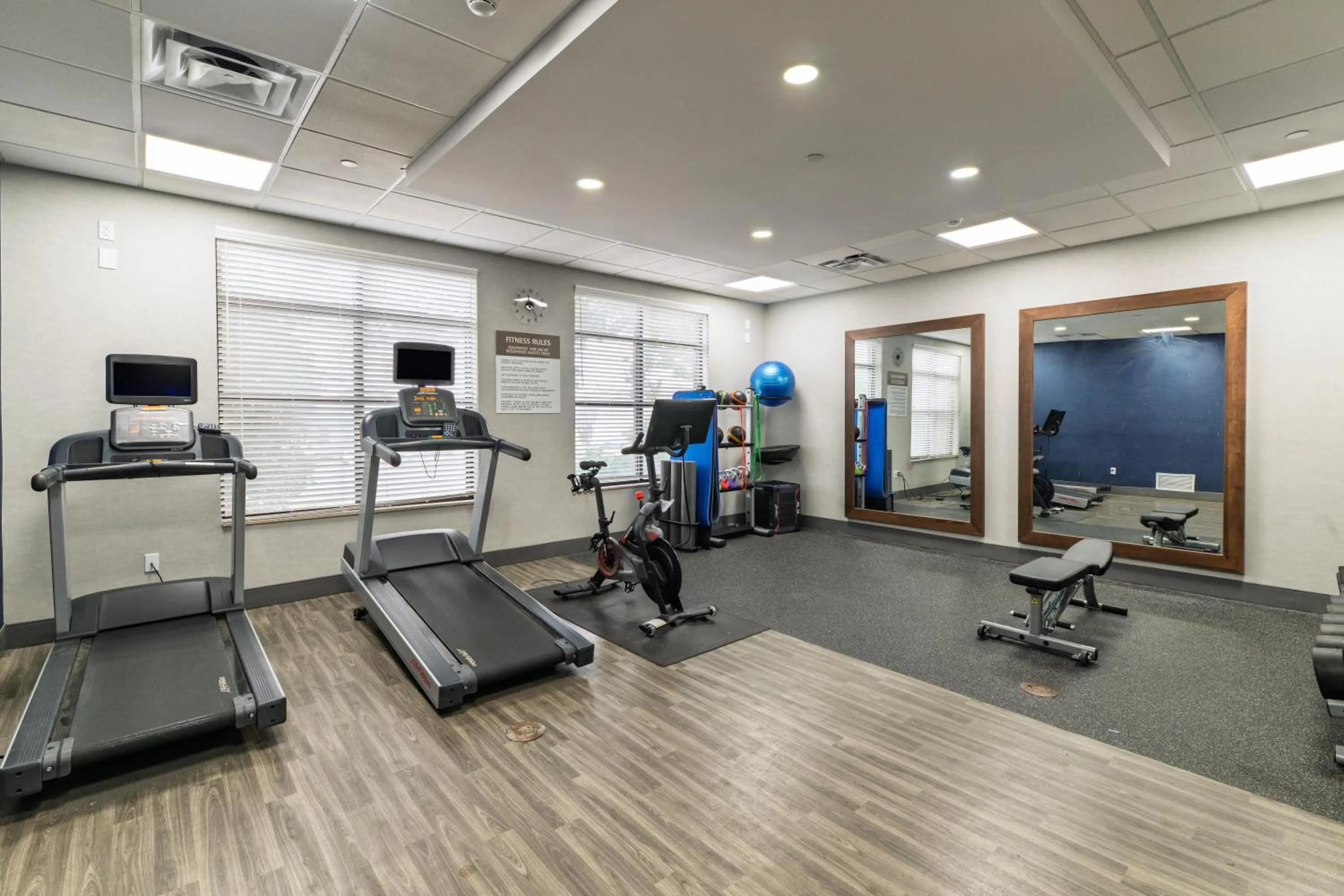 Fitness centre/facilities in Hampton Inn & Suites-Florence Downtown