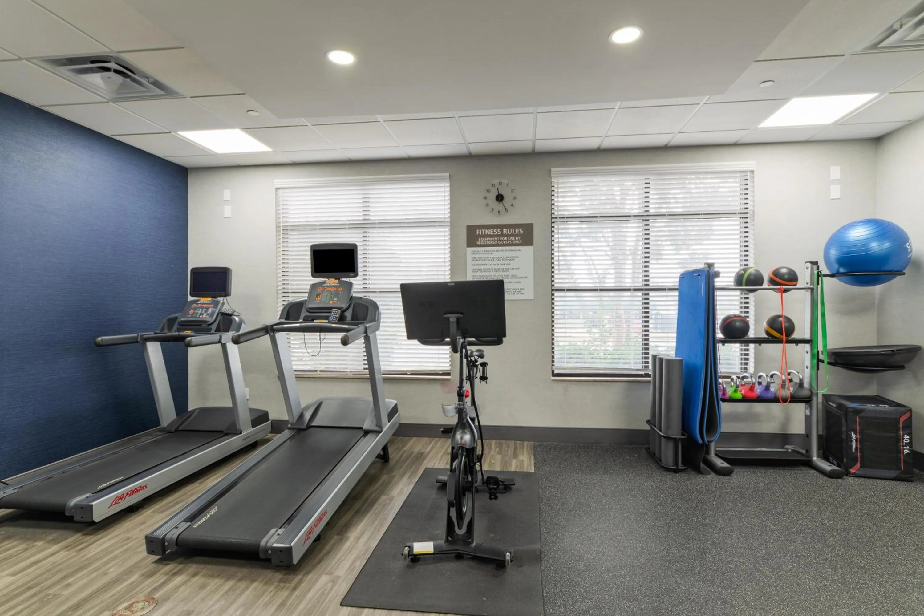Fitness centre/facilities in Hampton Inn & Suites-Florence Downtown