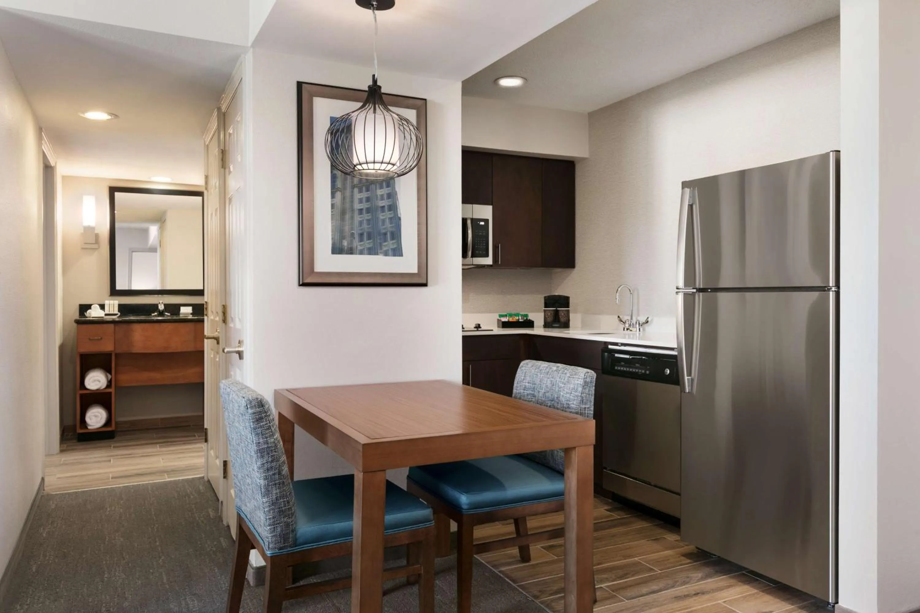 Kitchen or kitchenette in Homewood Suites by Hilton Greensboro