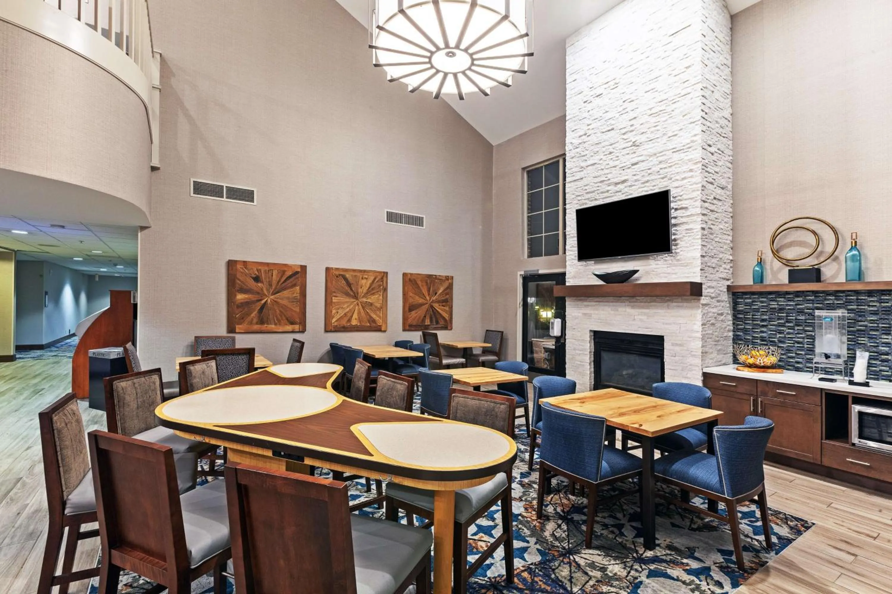 Lobby or reception in Homewood Suites by Hilton Greensboro