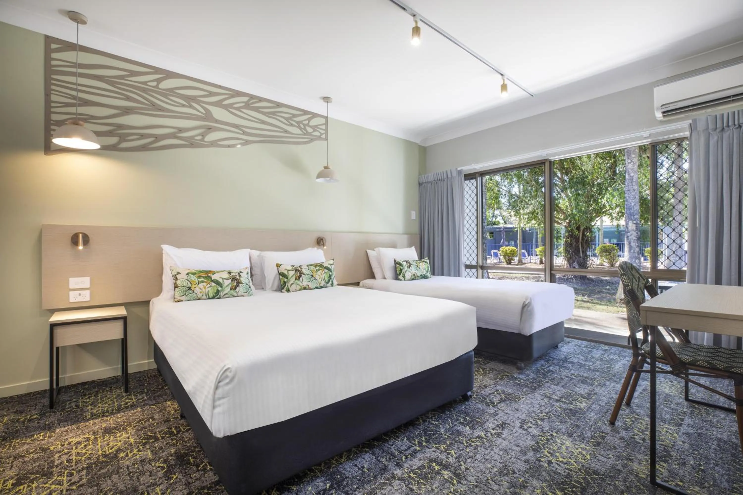 Bedroom, Bed in Nightcap at Kondari Resort