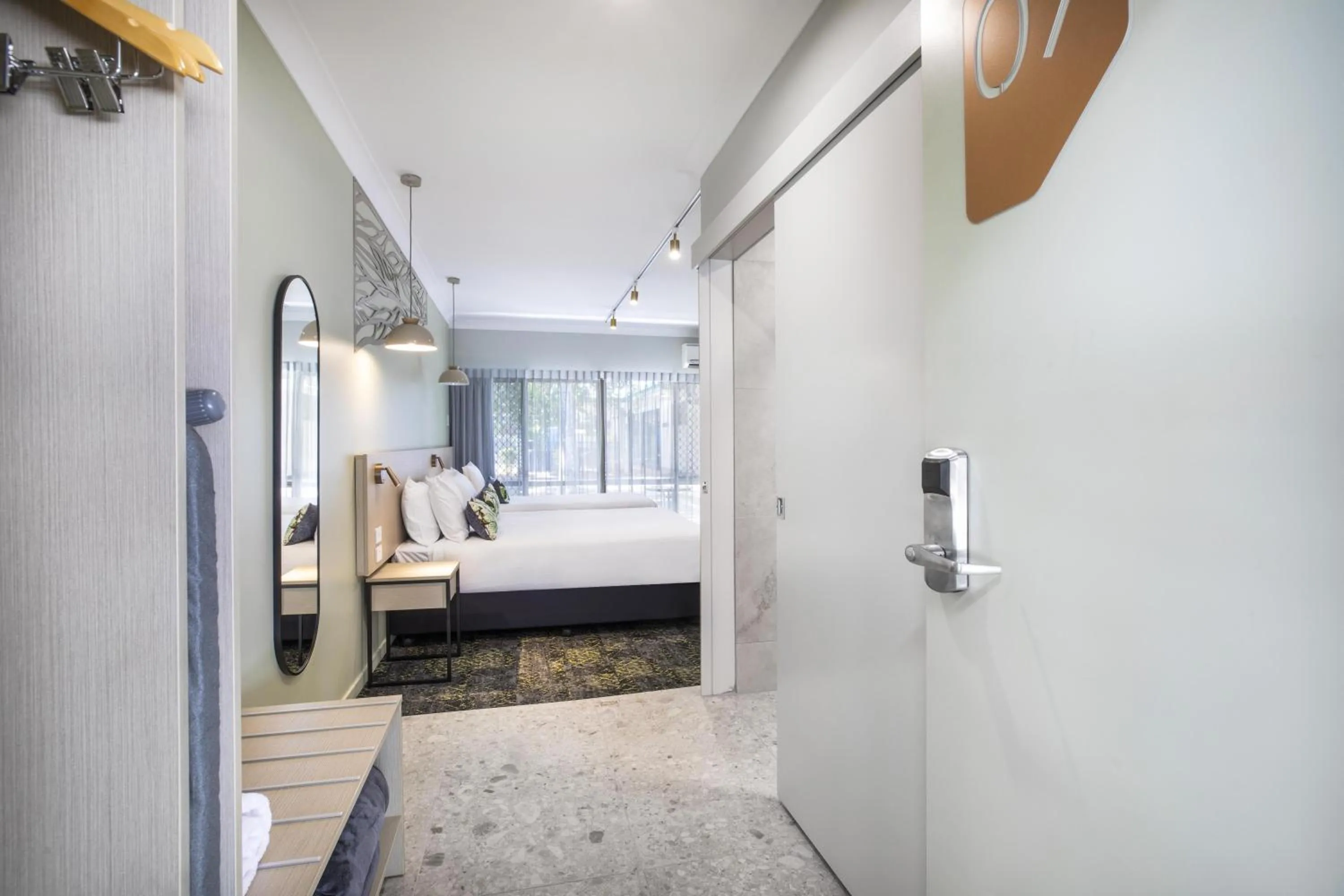 Bedroom, Bed in Nightcap at Kondari Resort