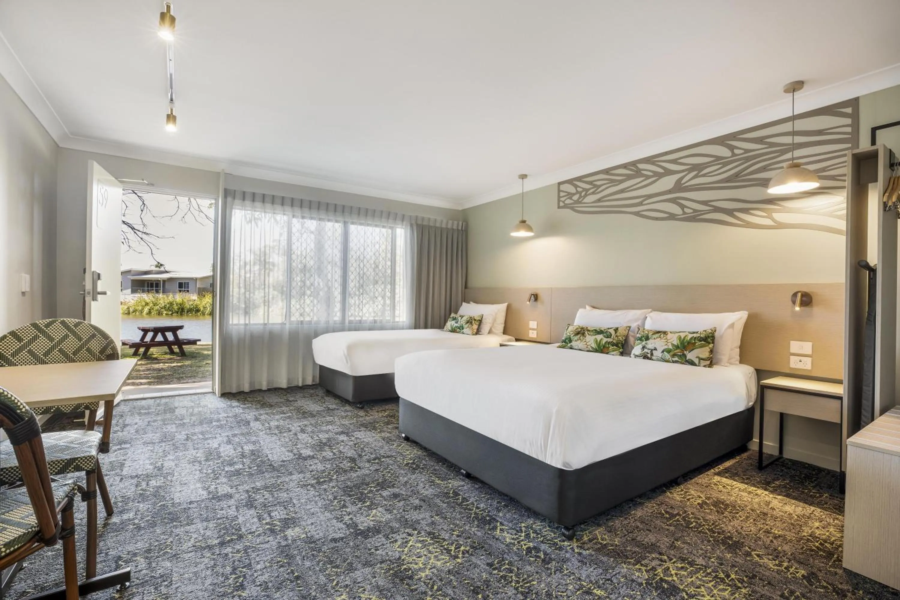 Bedroom, Bed in Nightcap at Kondari Resort