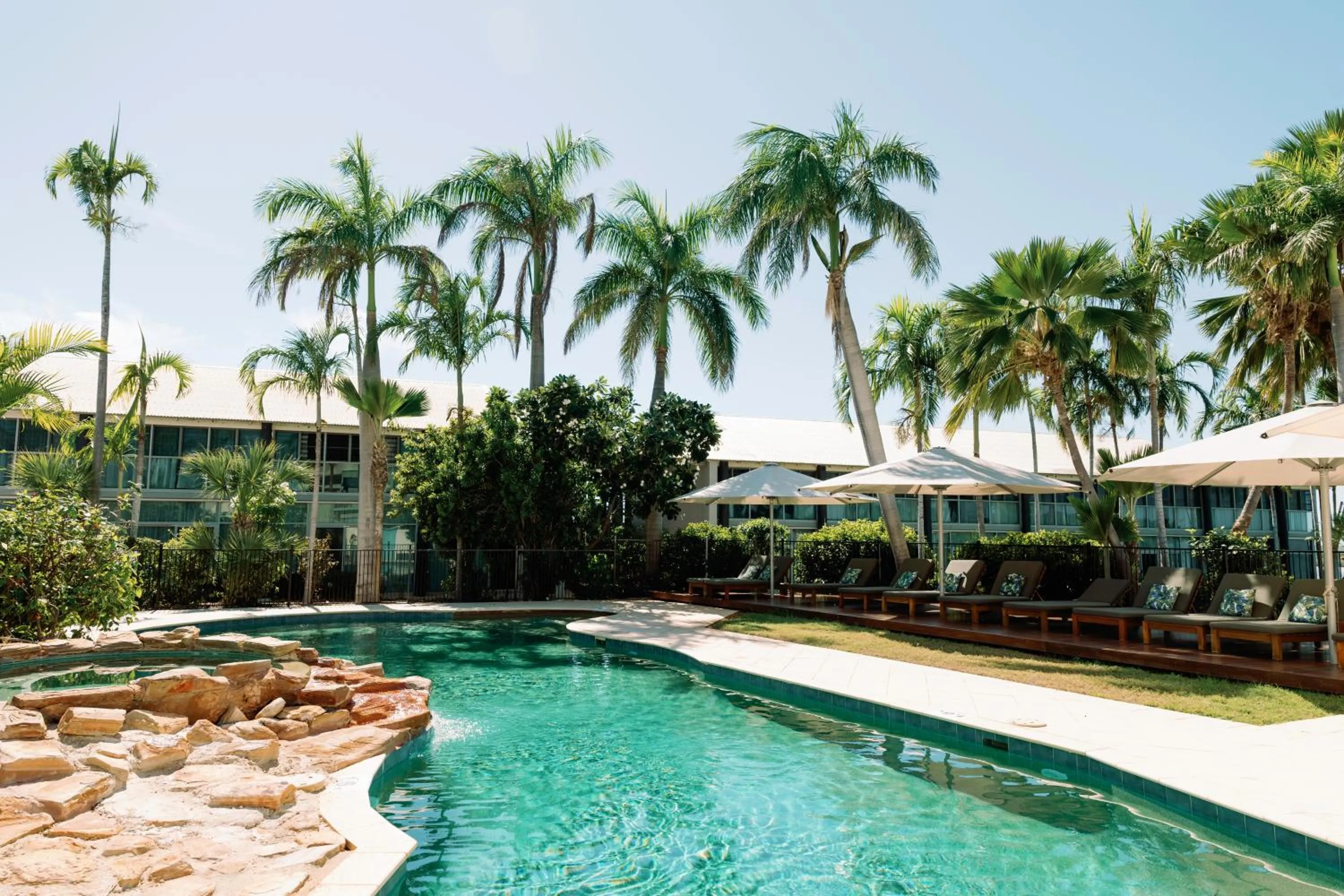 Swimming pool in Mangrove Hotel