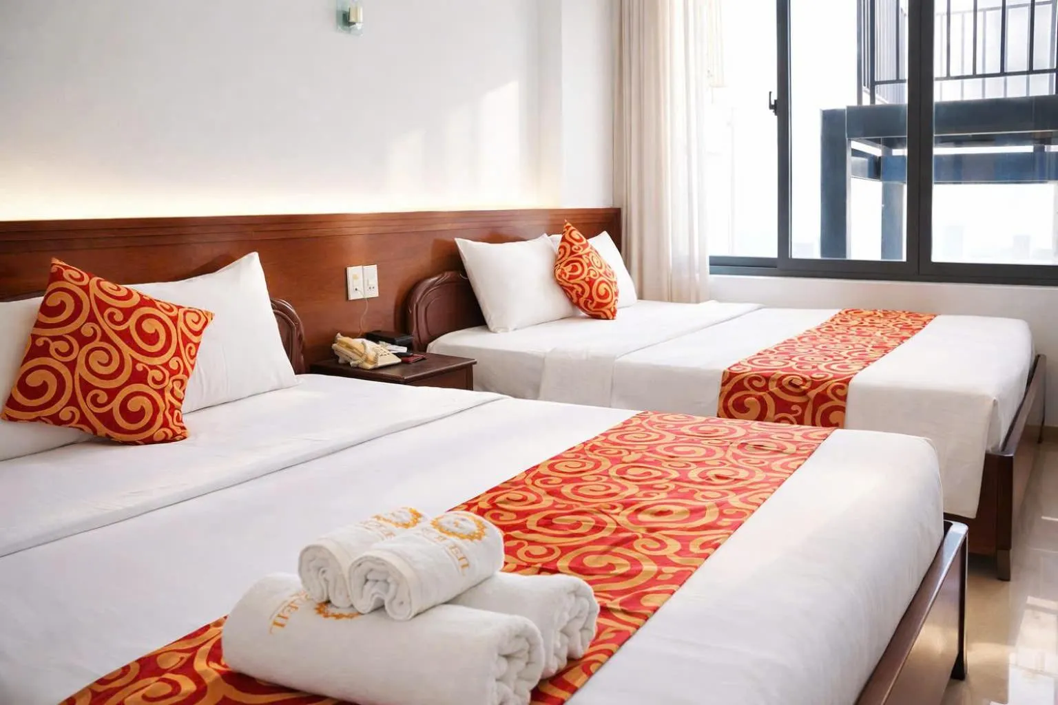 Bed in LE SOLEIL HOTEL managed by NEST Group