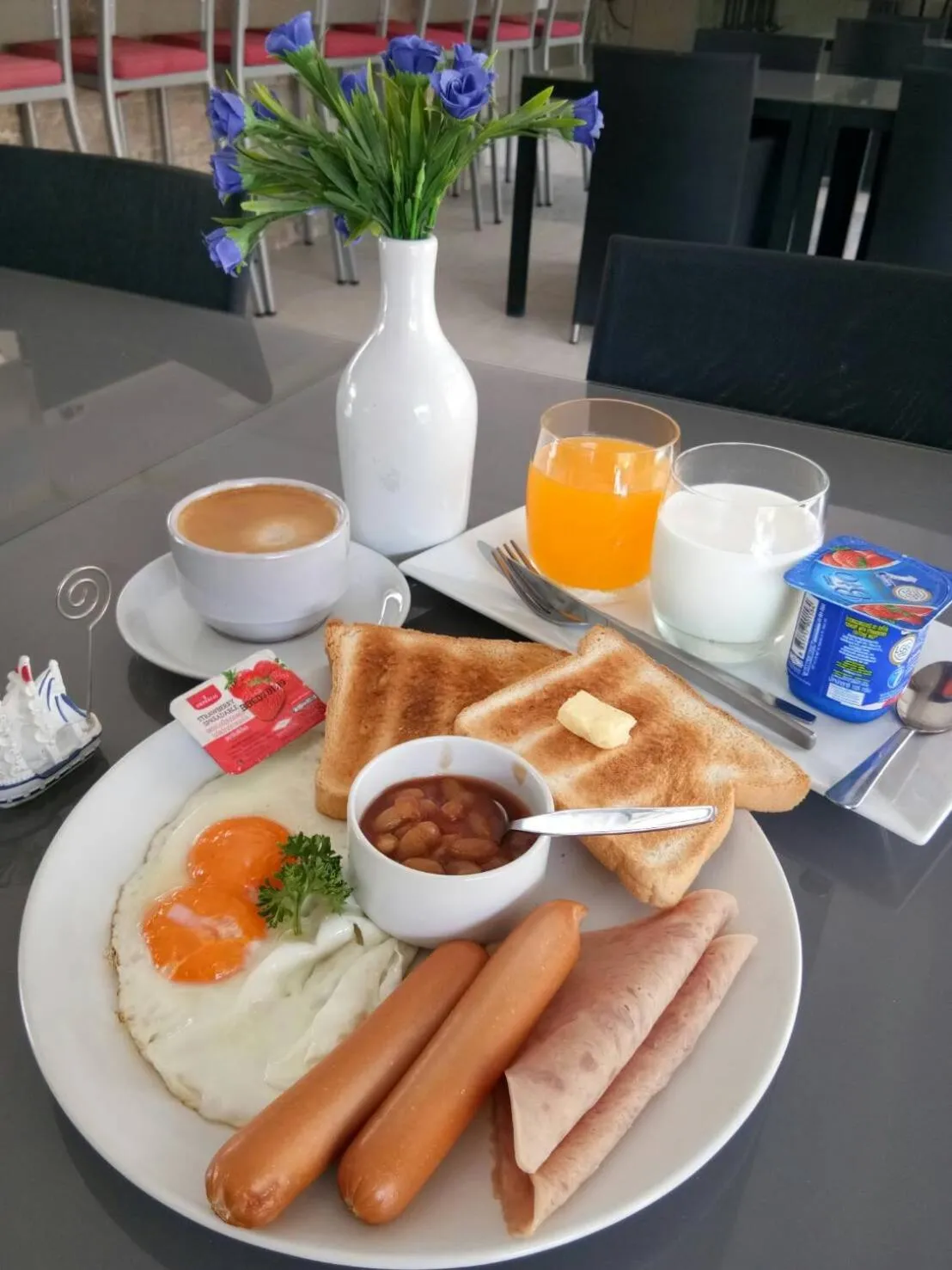 Food close-up in Surf and Sand Resort