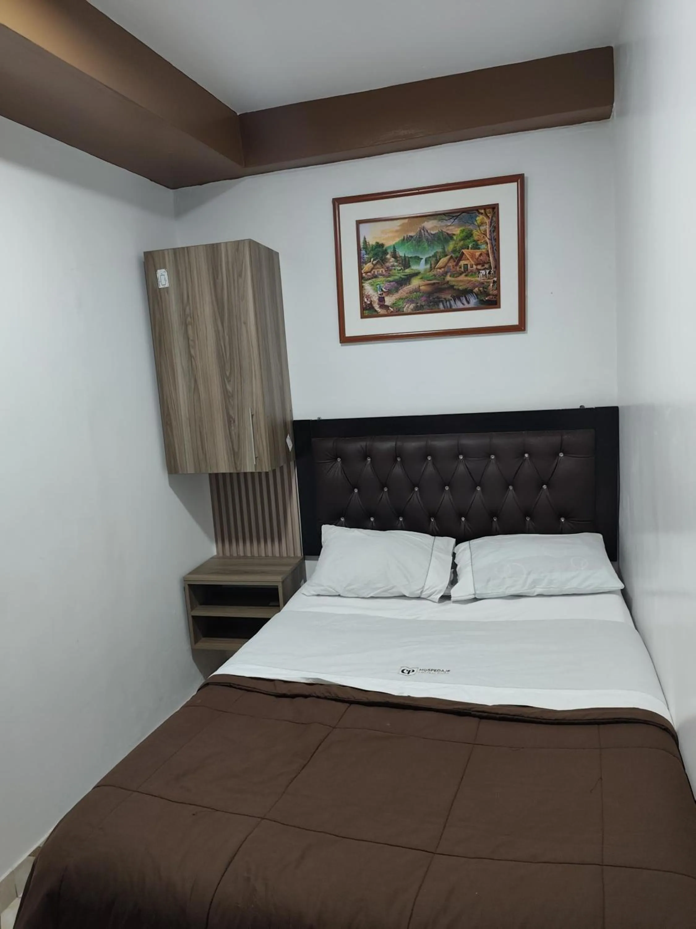 Bed in Hospedaje Central Piura