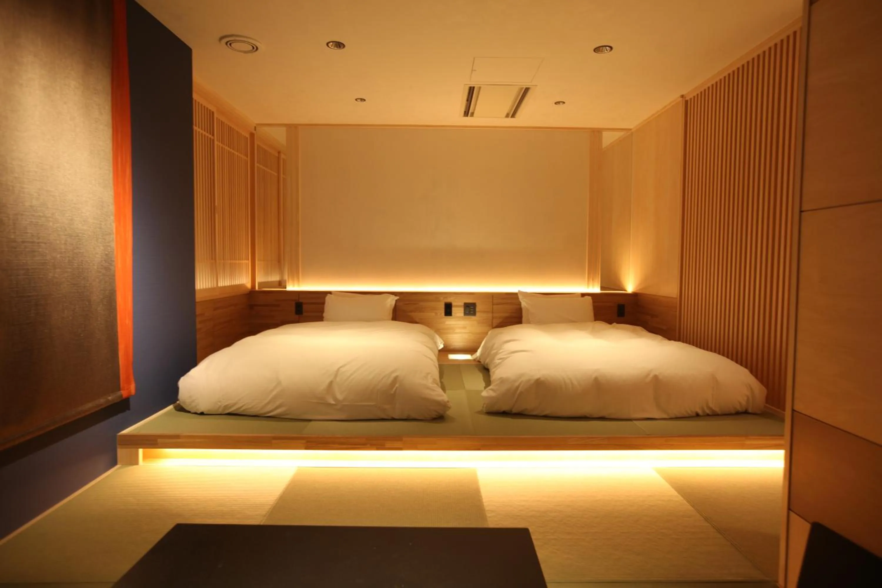 Bedroom, Bed in Kashoutei Hanaya