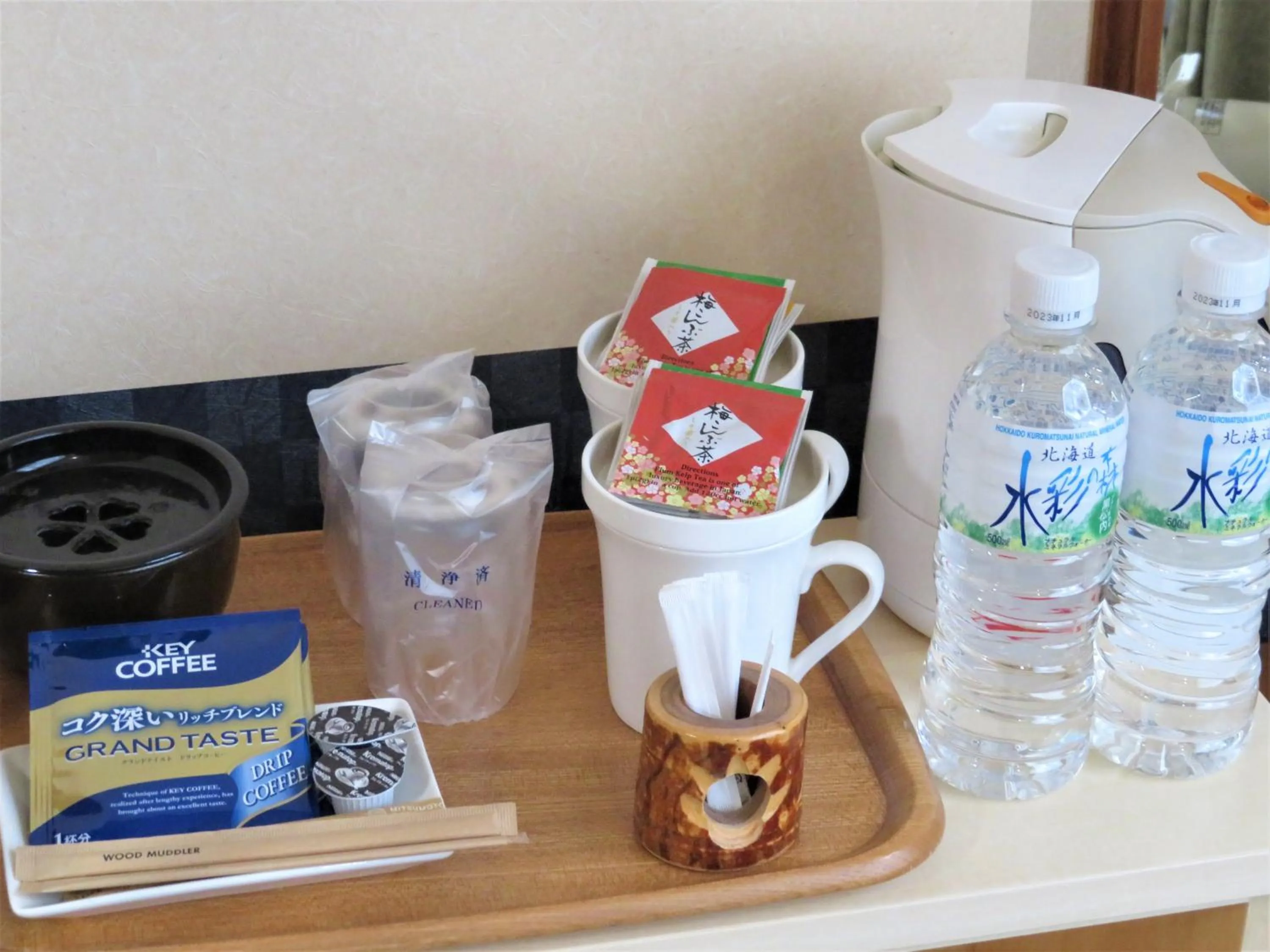 Coffee/tea facilities in Kashoutei Hanaya