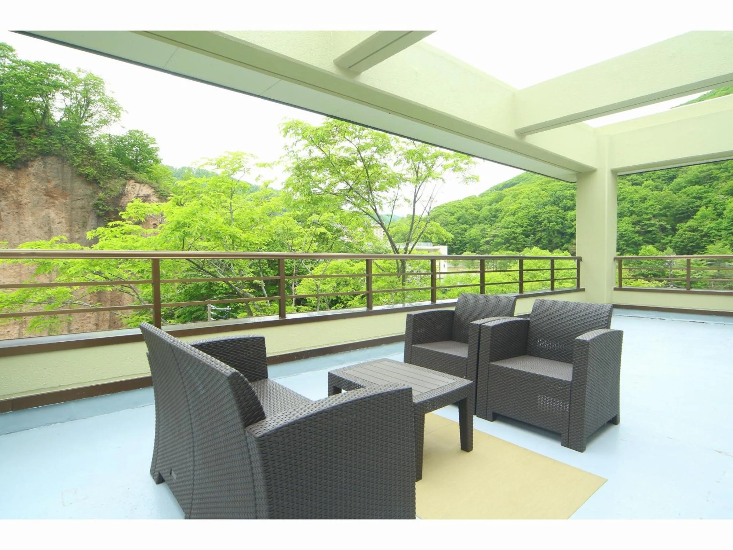 Balcony/Terrace in Kashoutei Hanaya