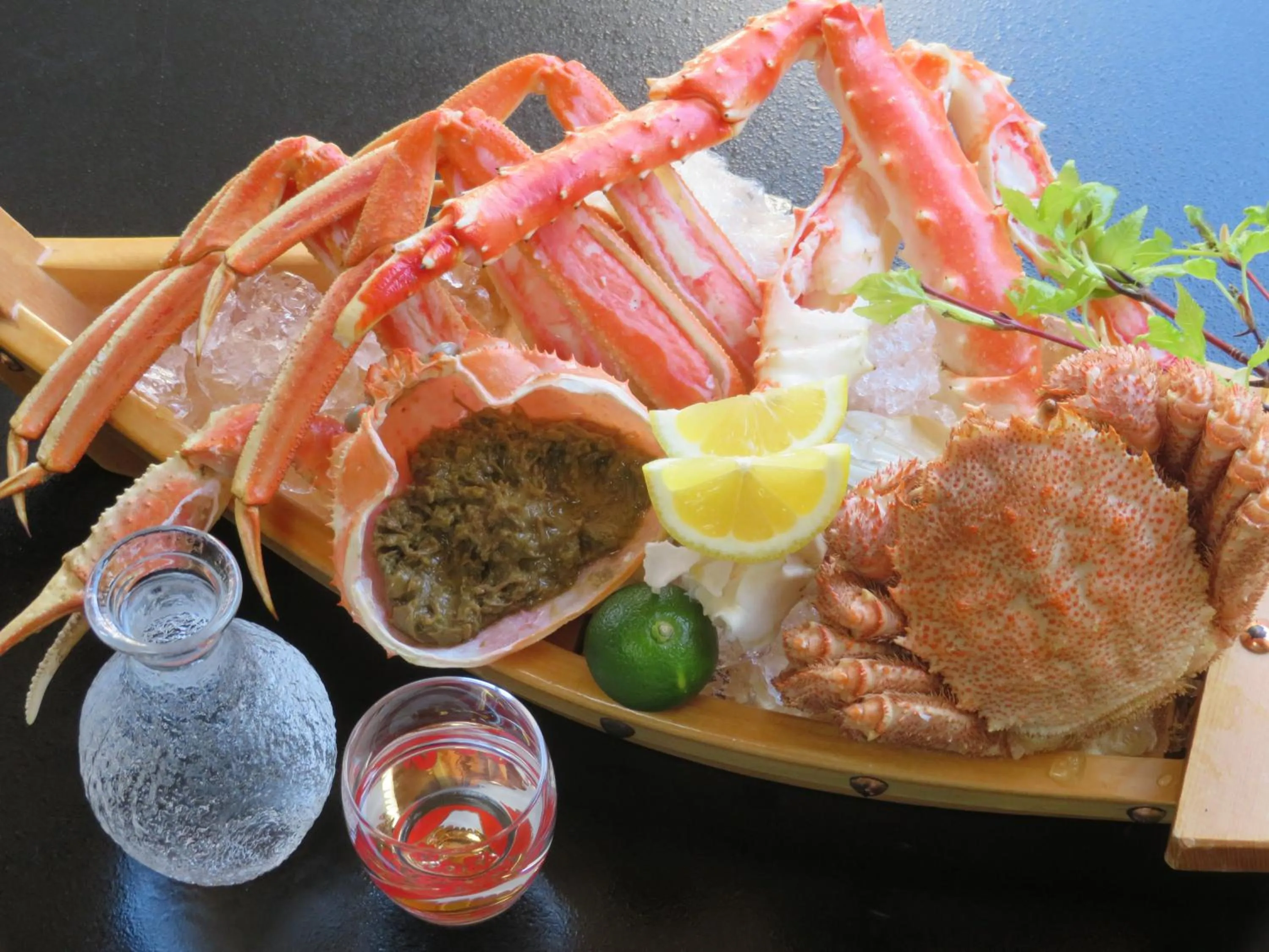 Food close-up in Kashoutei Hanaya