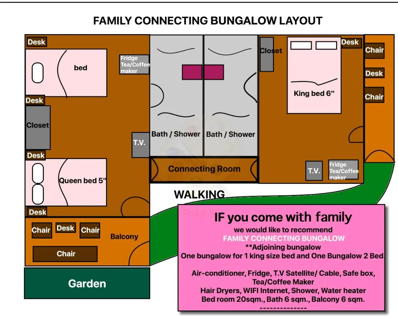 Photo of the whole room in Kirati Beach Resort