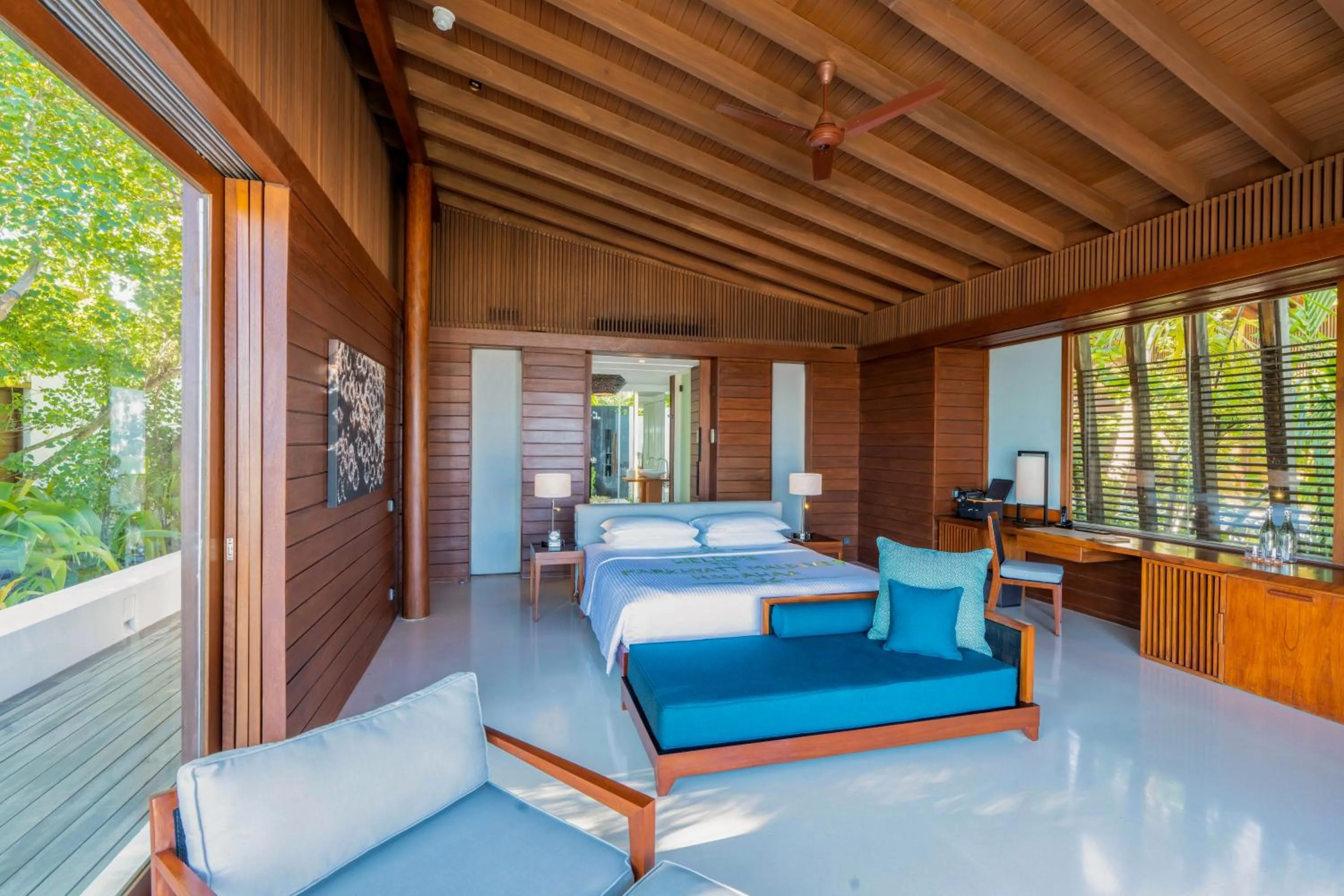 Bedroom in Park Hyatt Maldives Hadahaa