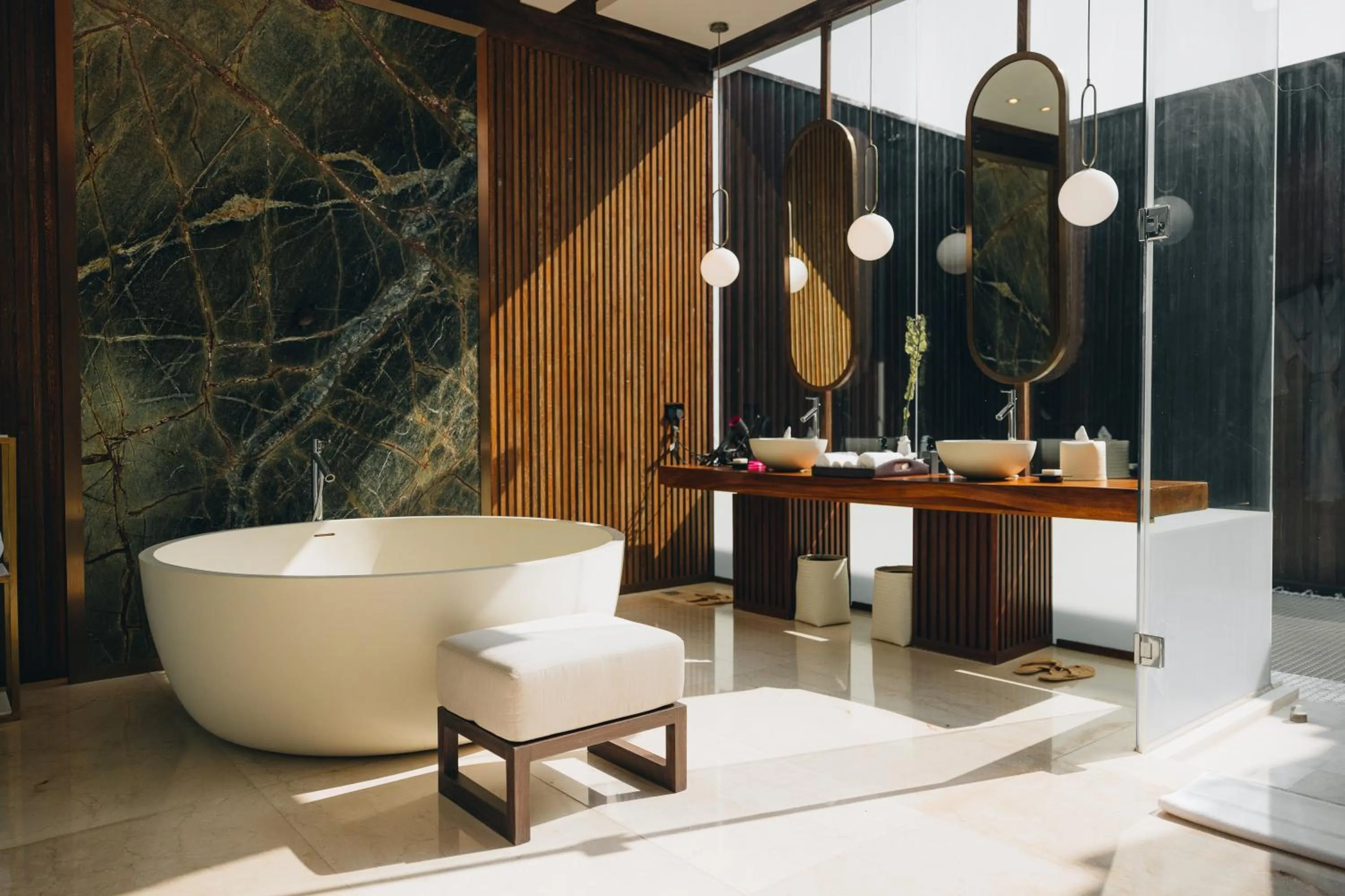 Bathroom in Park Hyatt Maldives Hadahaa