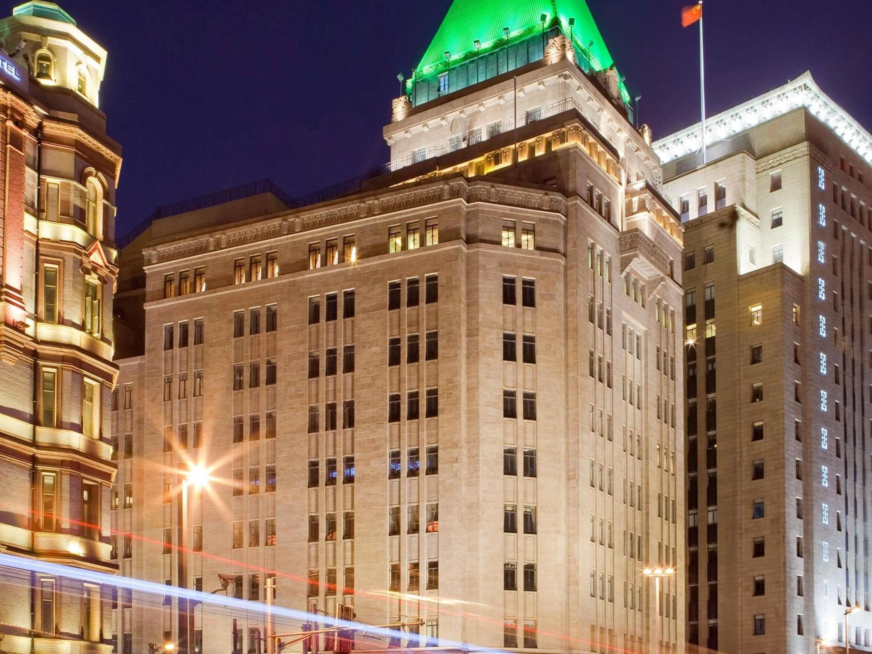 Property building in Fairmont Peace Hotel on the Bund