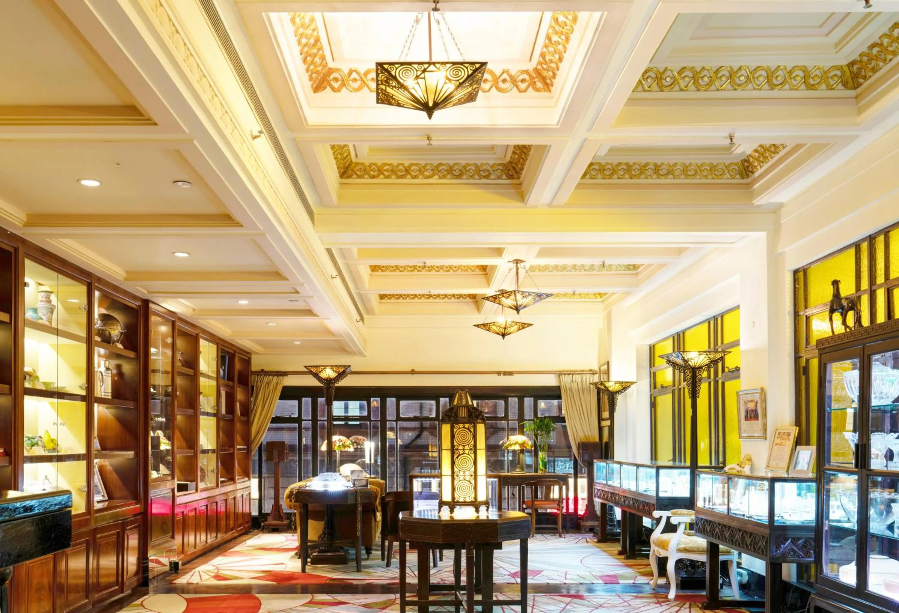 On site in Fairmont Peace Hotel on the Bund