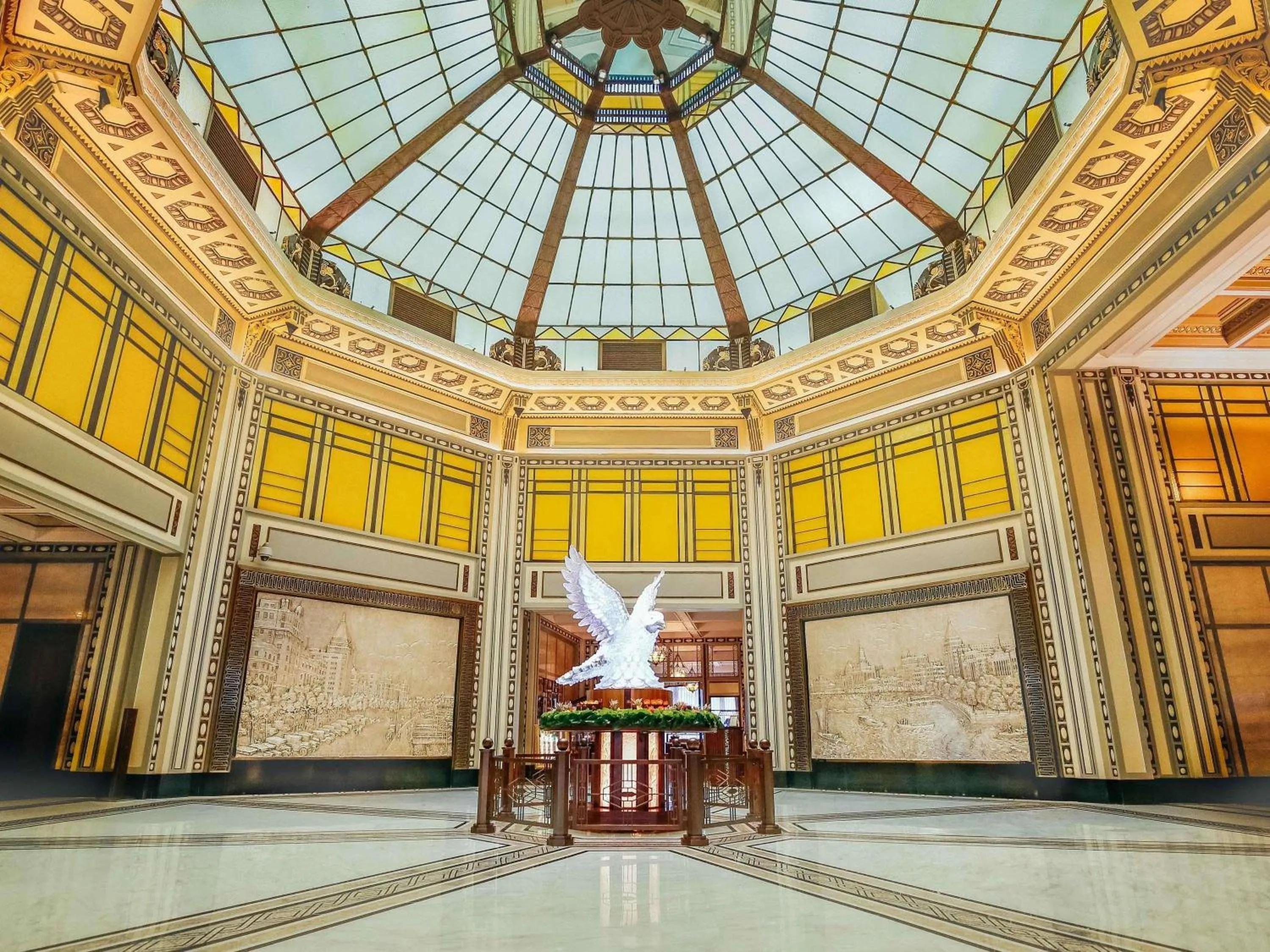 Property building in Fairmont Peace Hotel on the Bund