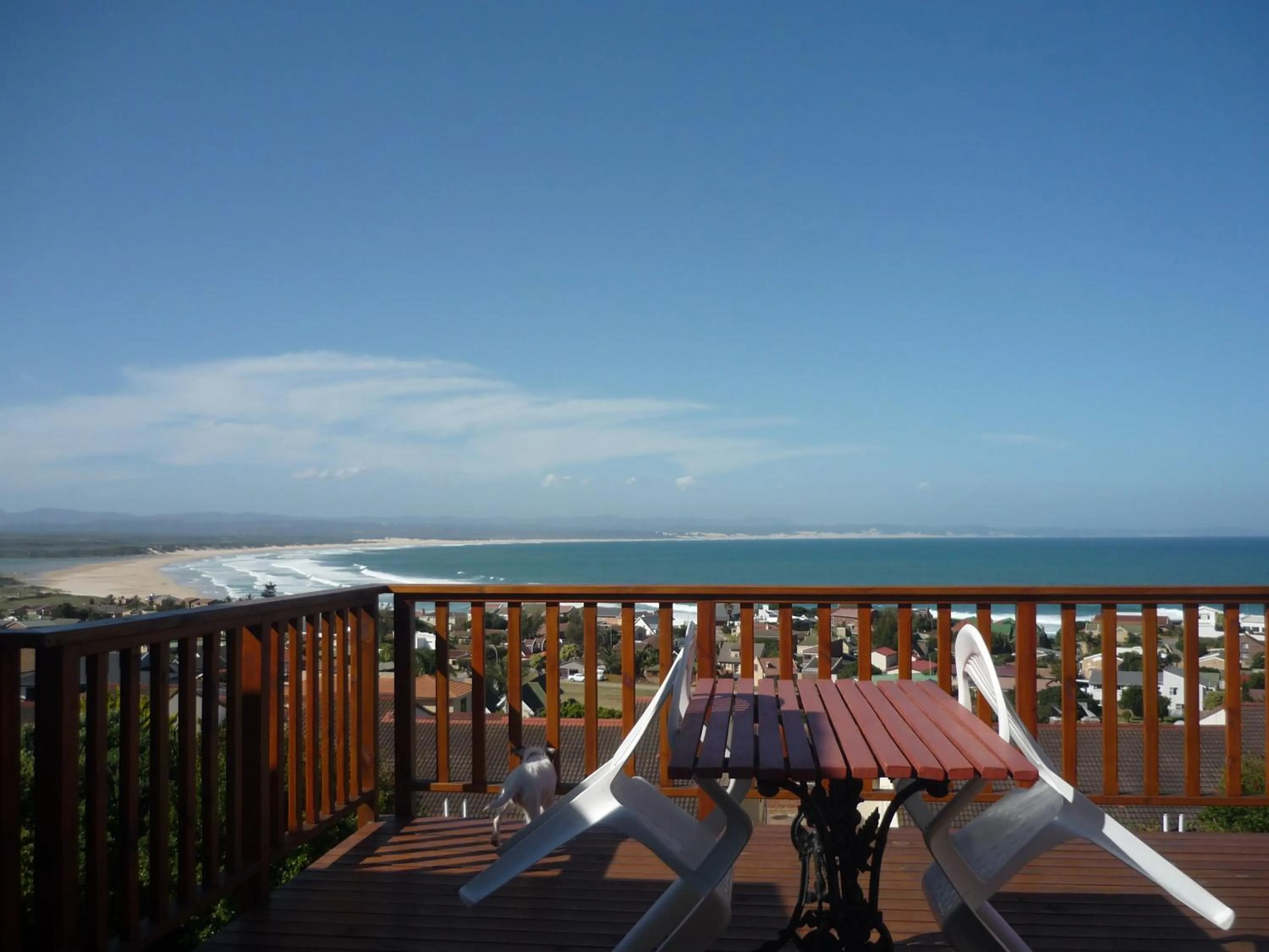 Balcony/Terrace in A1 Kynaston Guest House bed and breakfast or self catering