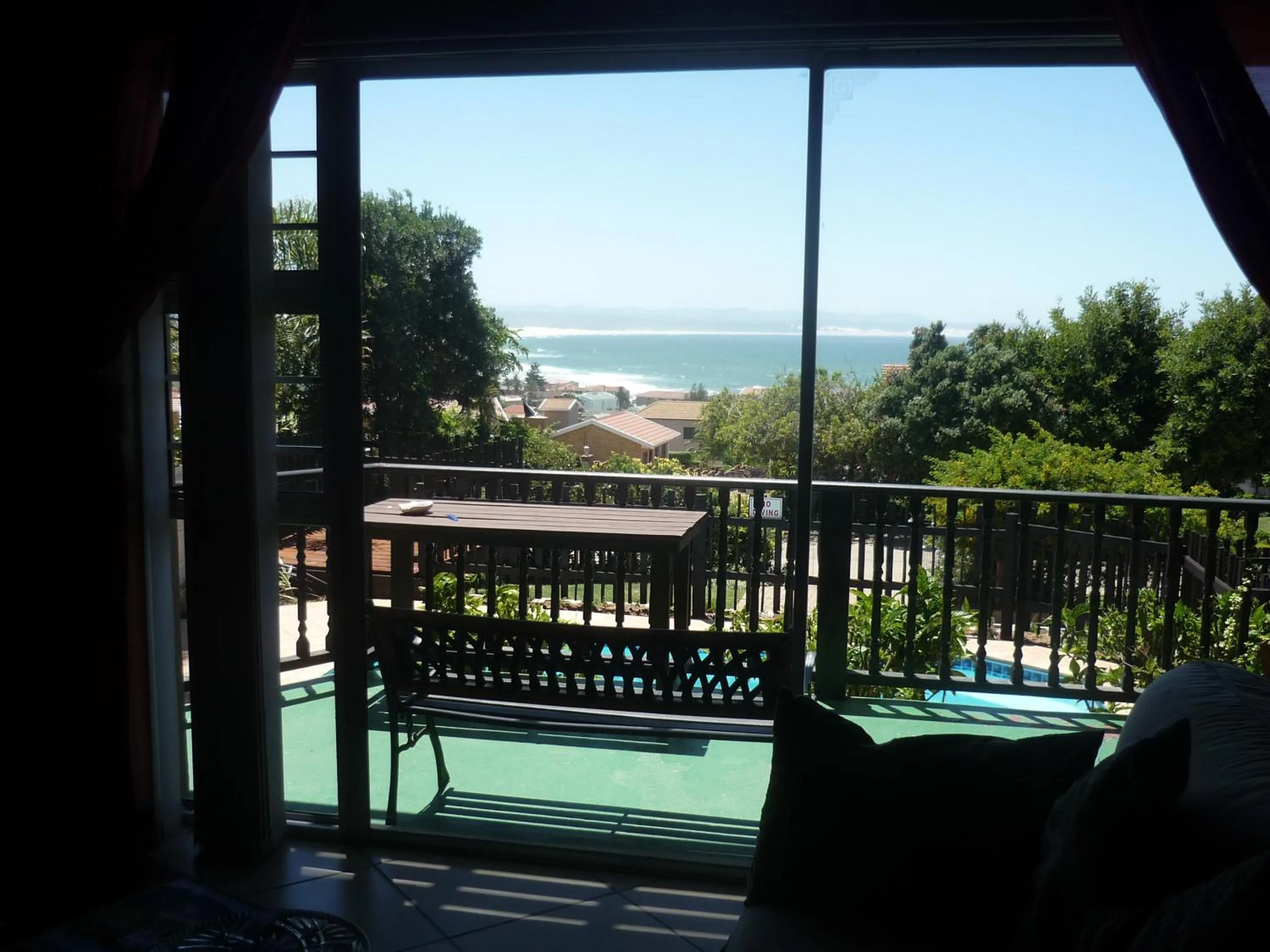 Sea view in A1 Kynaston Guest House bed and breakfast or self catering