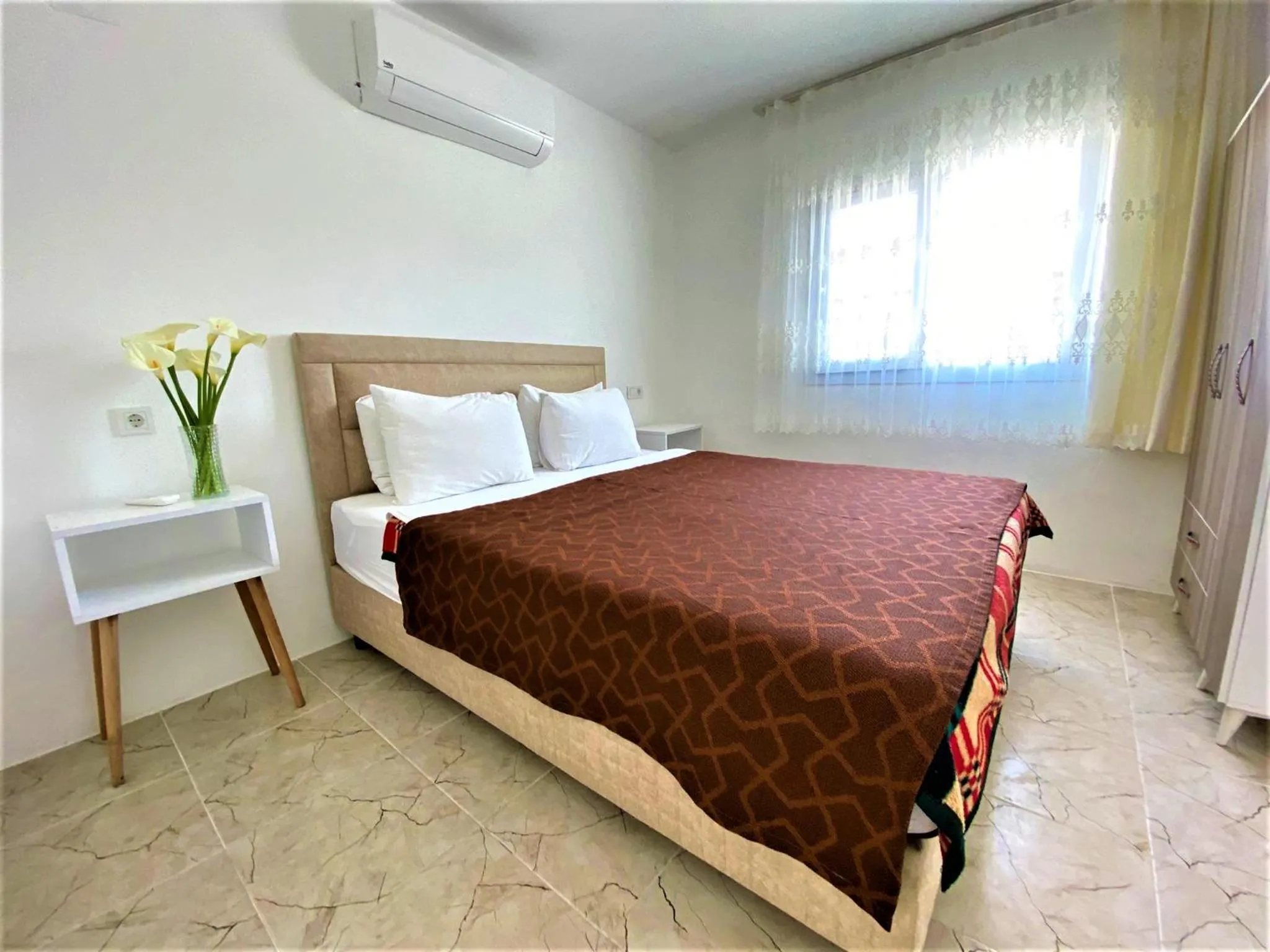 Bed in Gurkan Apart Hotel