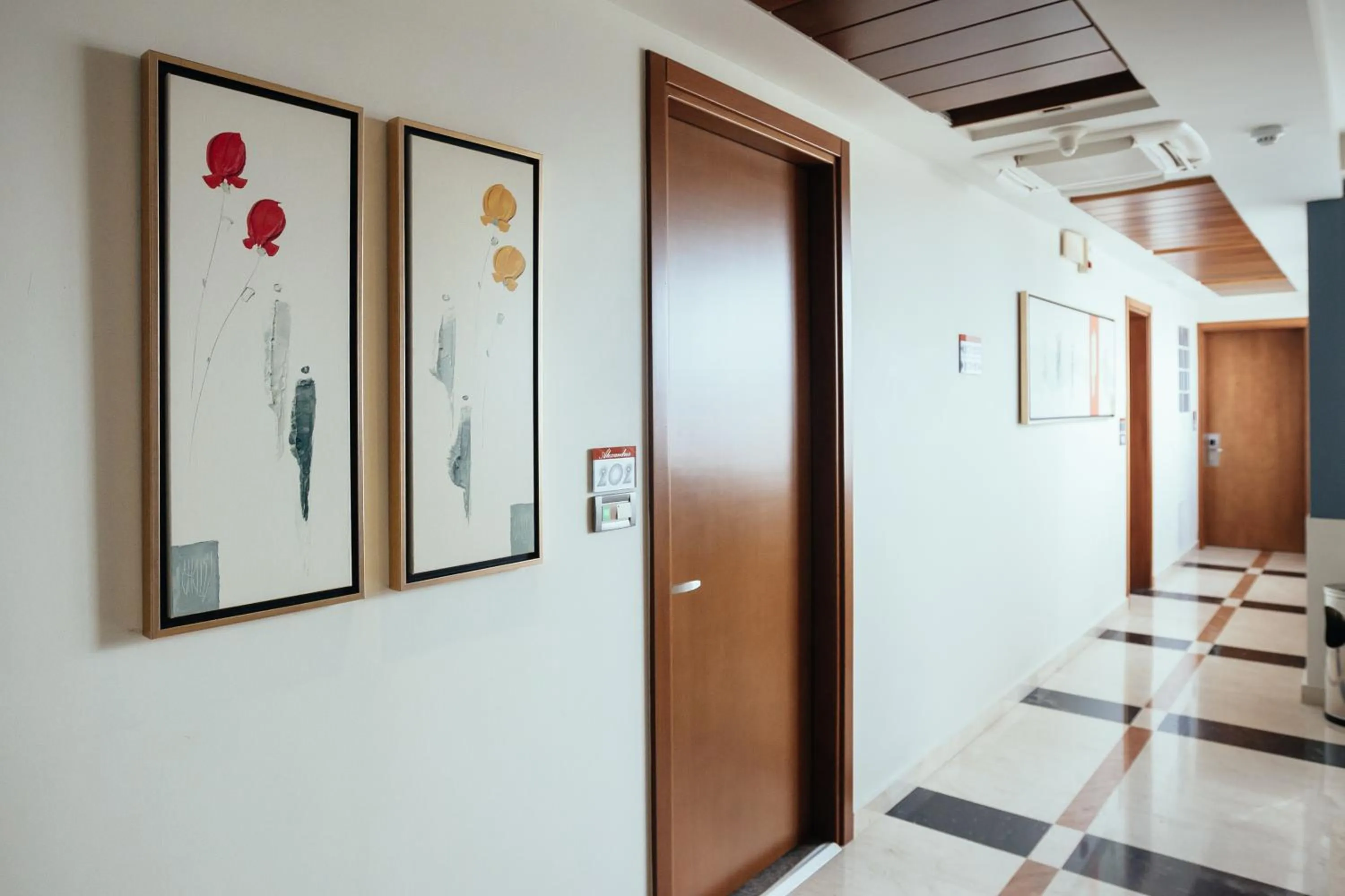 Decorative detail in Alexandros Boutique Hotel