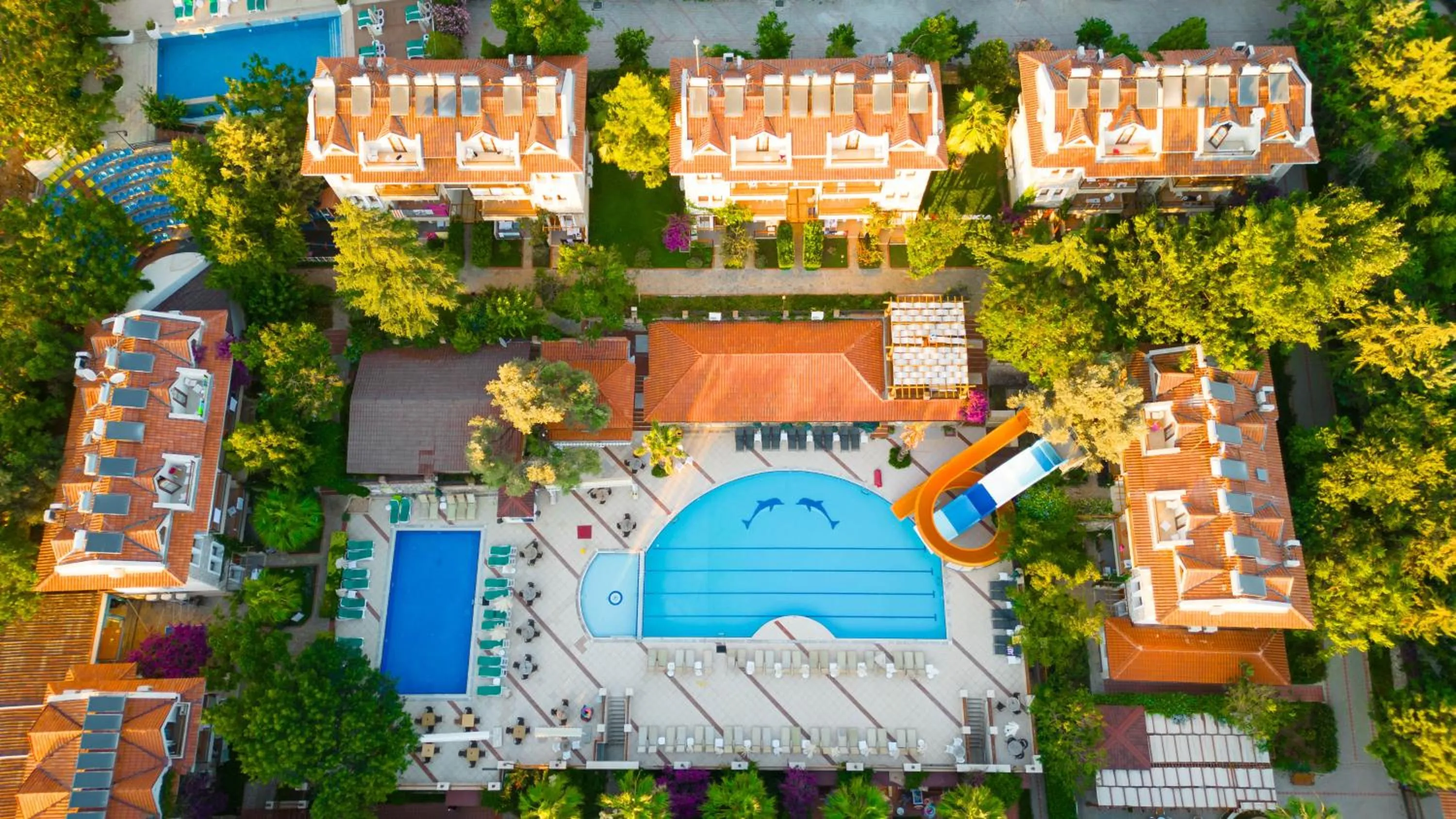 Bird's eye view in Perdikia Hill Hotel And Villas