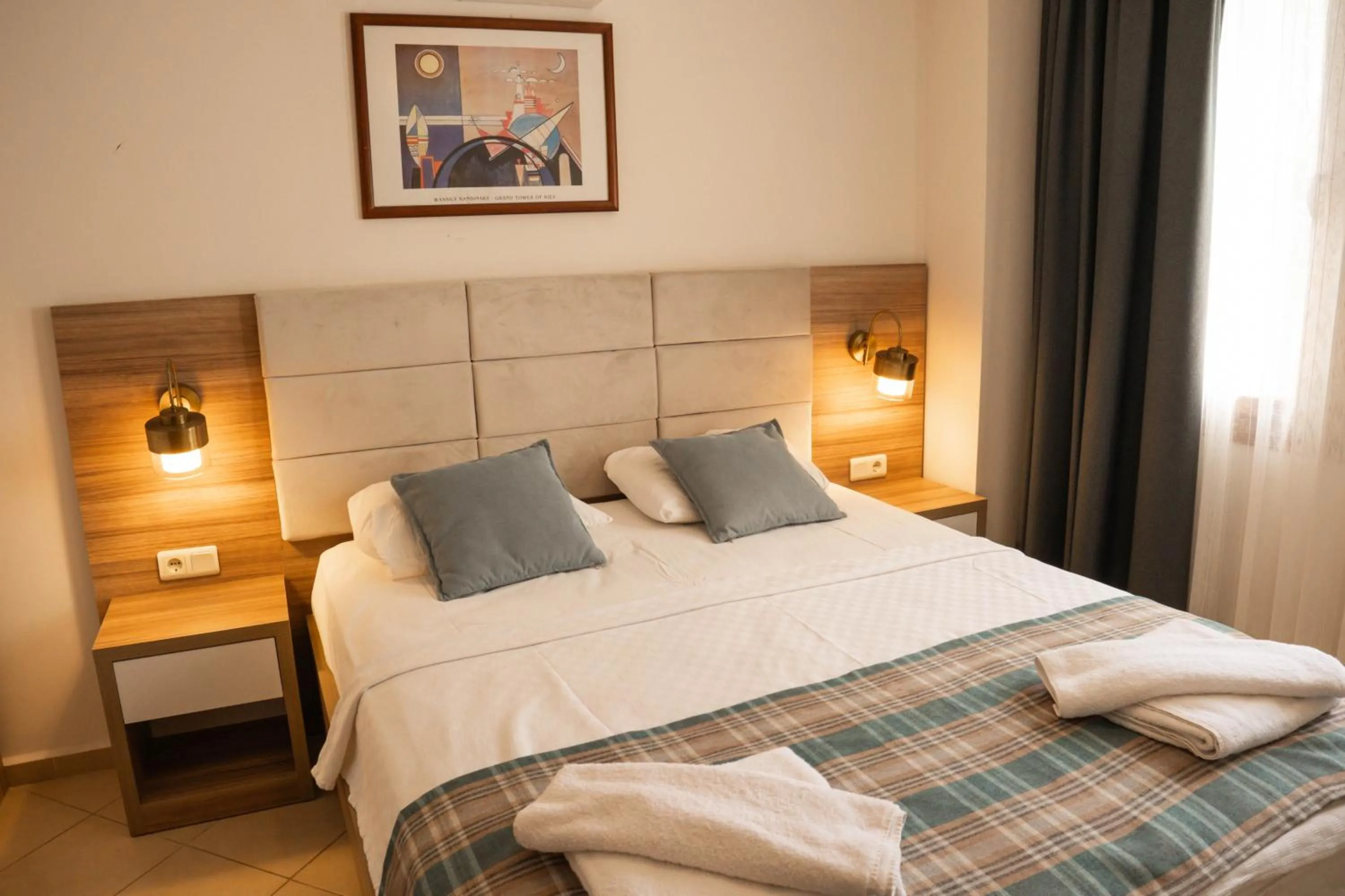 Bed in Perdikia Hill Hotel And Villas