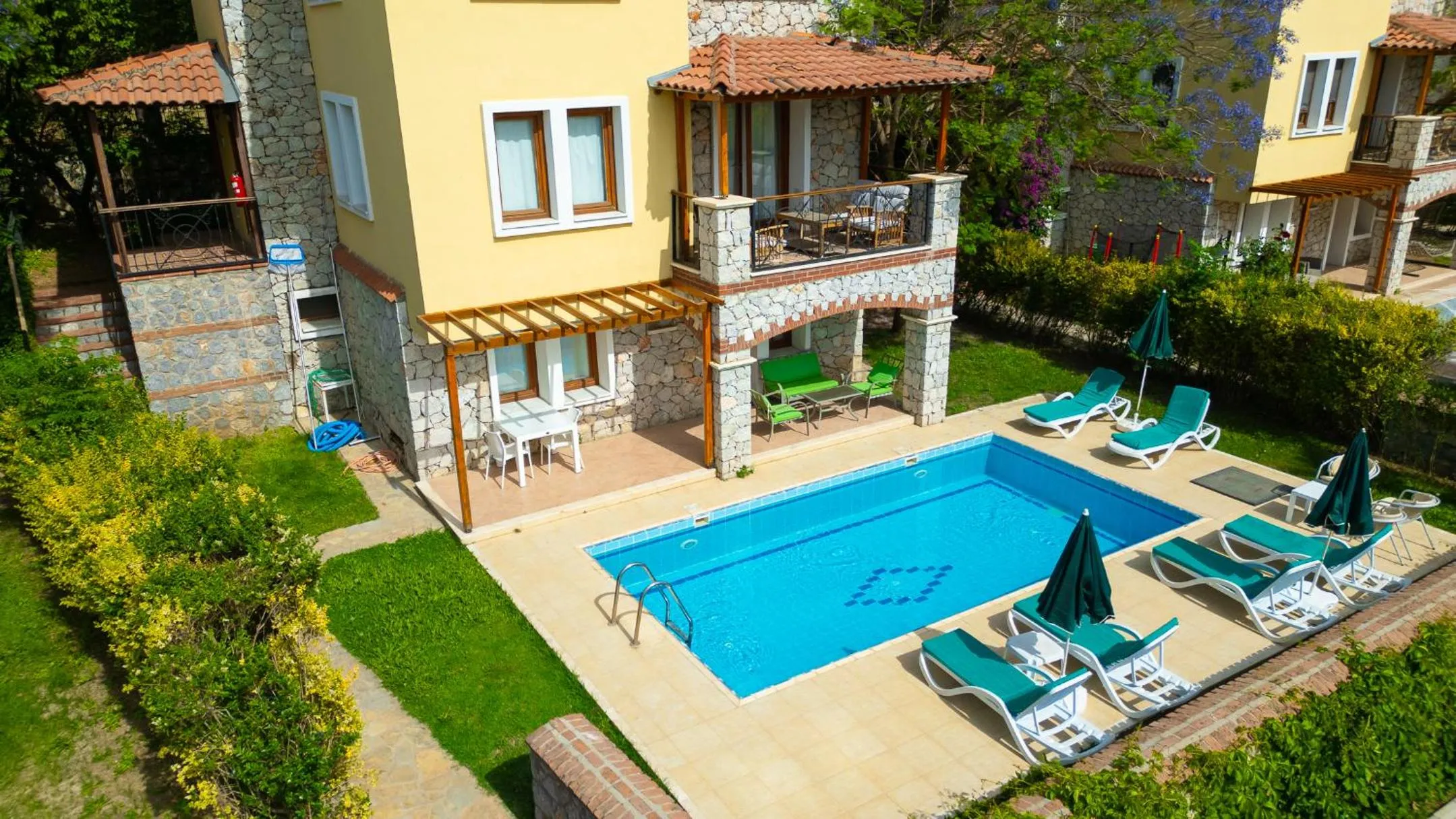 Pool view in Perdikia Hill Hotel And Villas