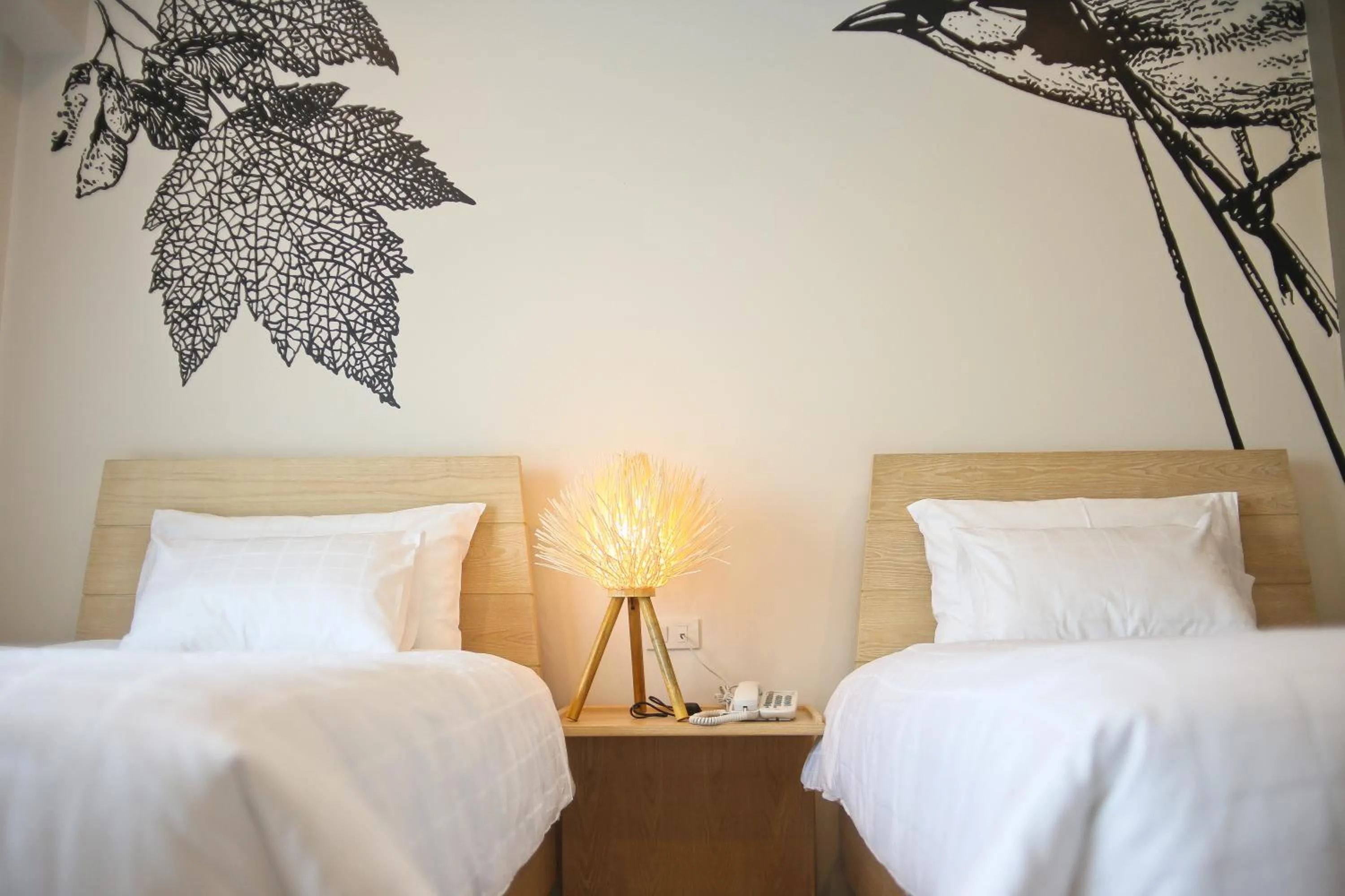 Bed in Bunprasop Garden Hotel