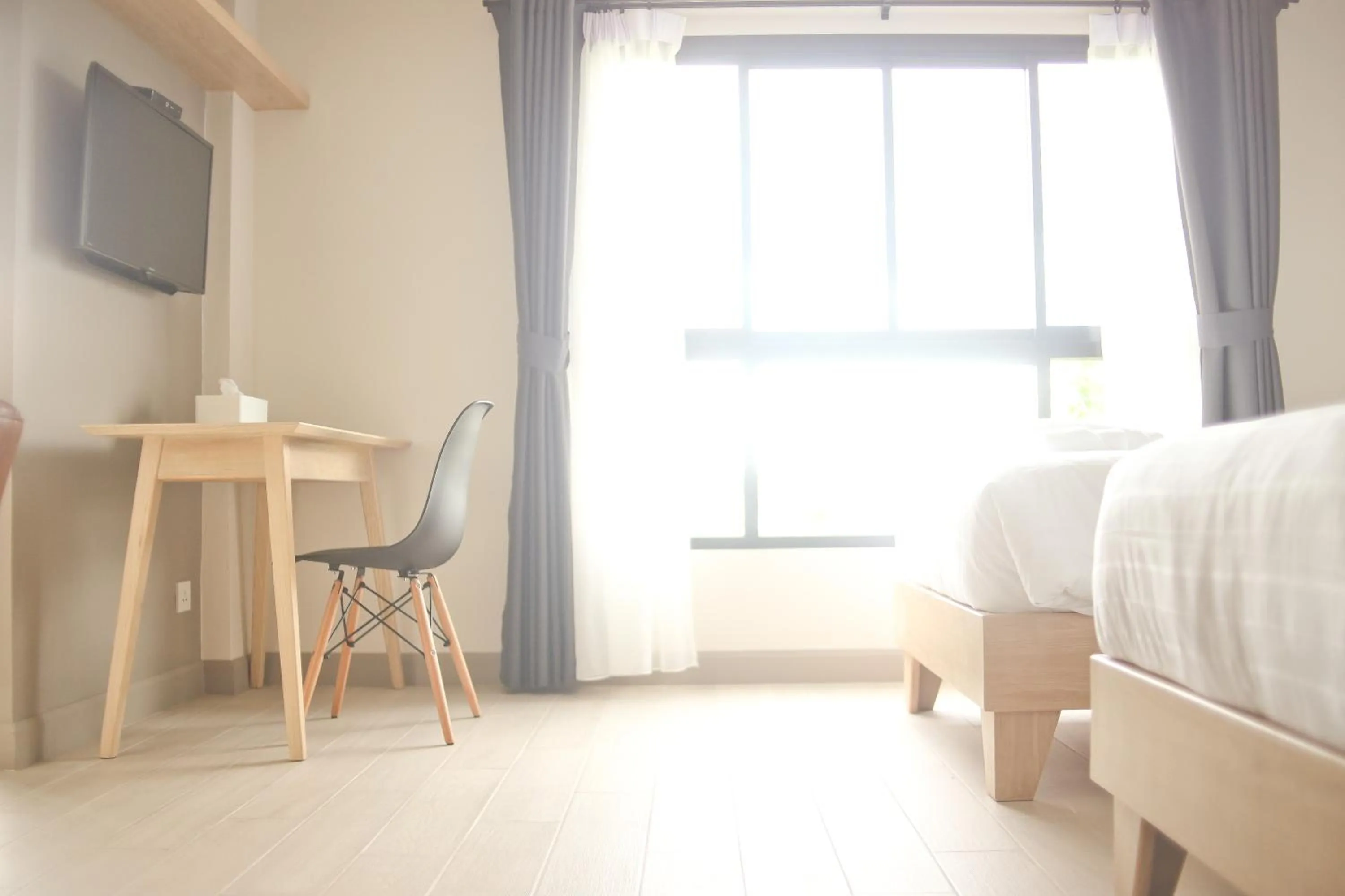 Bed in Bunprasop Garden Hotel