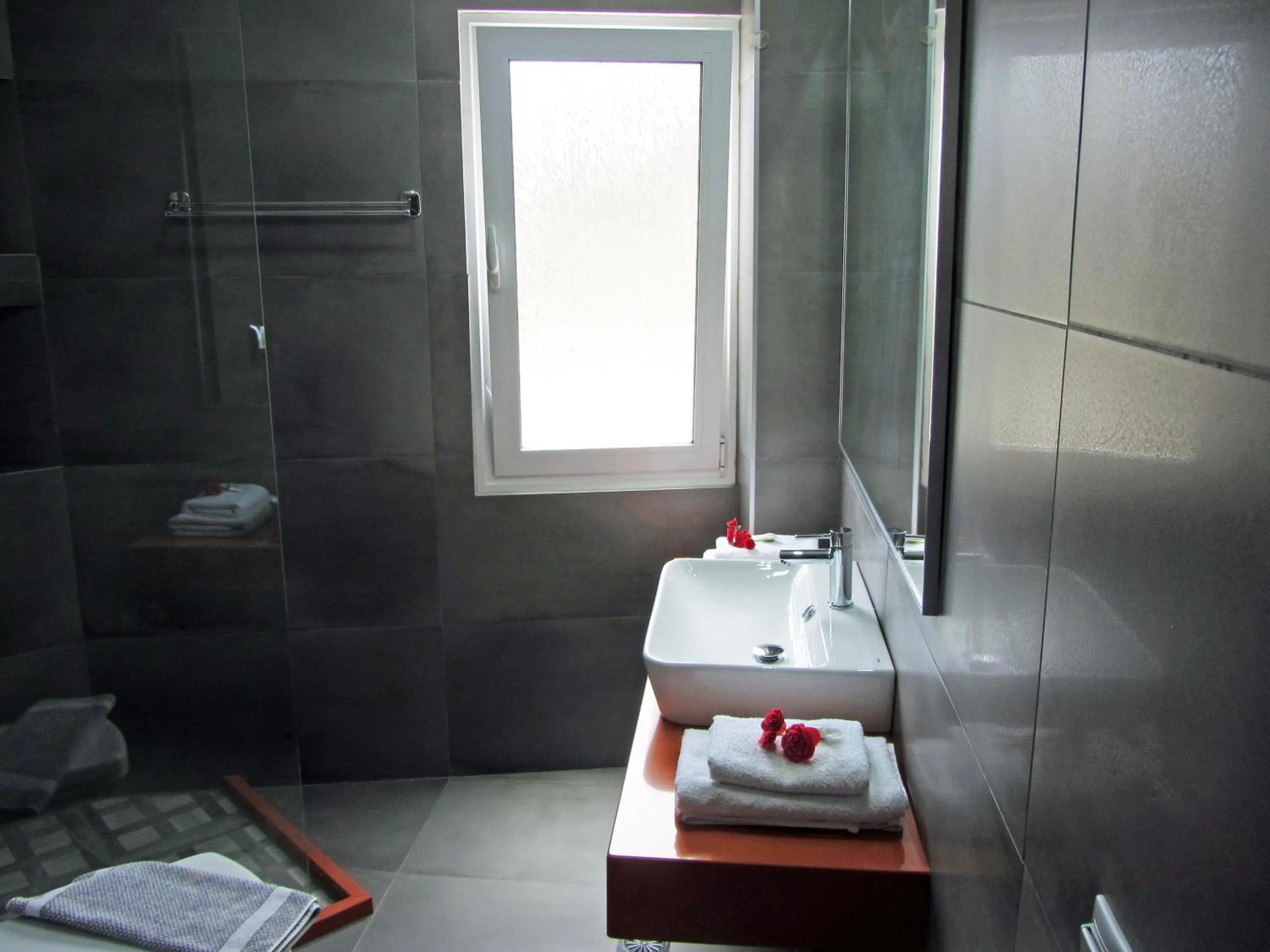 Bathroom in Petra Hotel