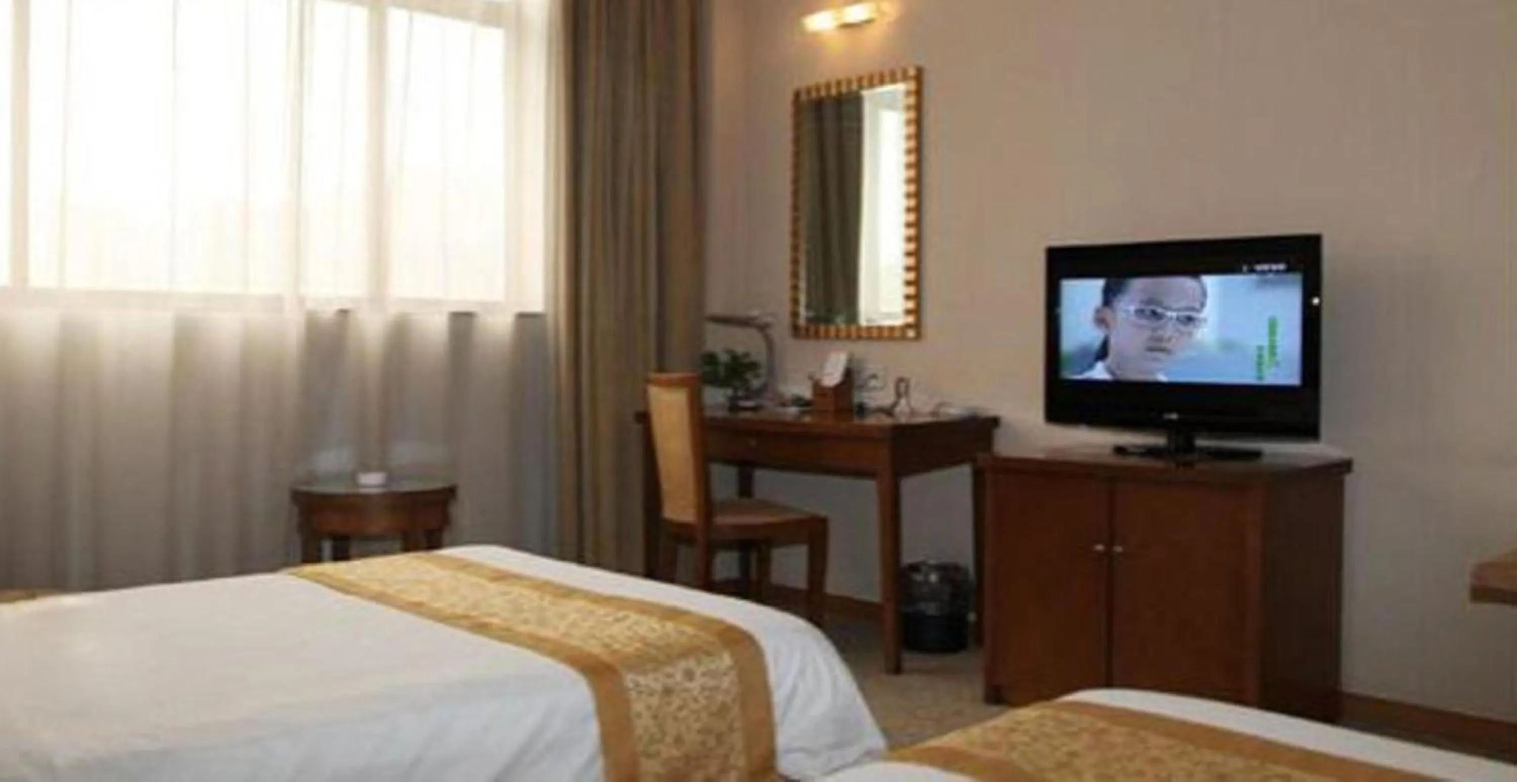 Bedroom, Bed in Jinling Mansion Nanjing